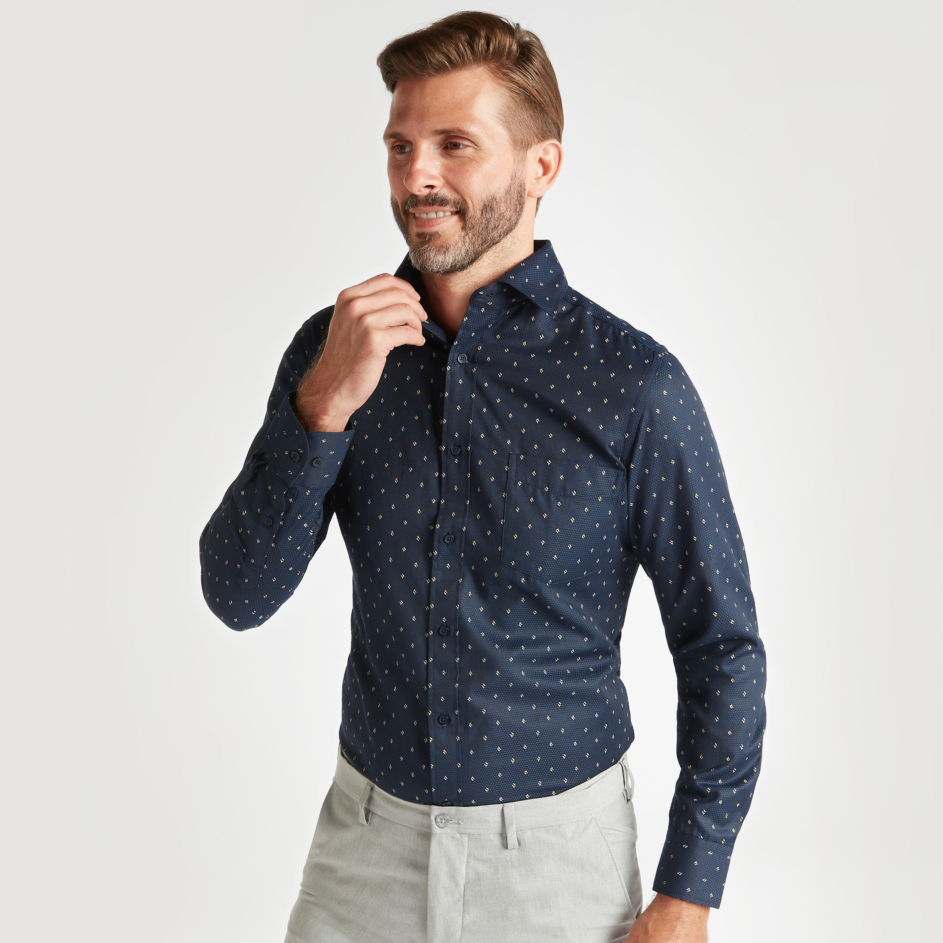 قميص رسمي بأكمام طويلة وجيب وطبعات-men-clothing-shirts-image-1