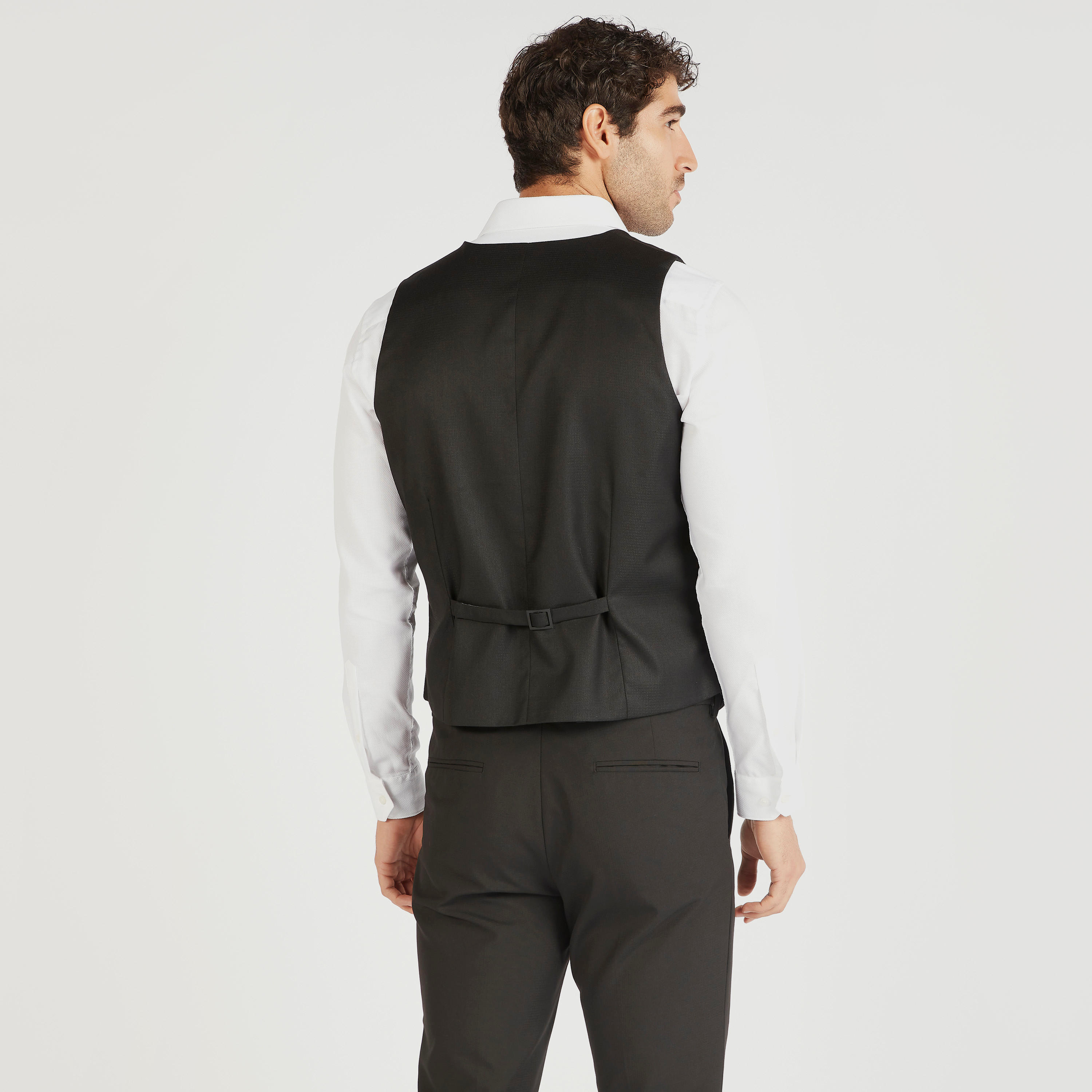 معطف بارز الملمس بقصّة سليم وزر إغلاق وجيوب-men-clothing-jacketsandblazers-coats-image-4