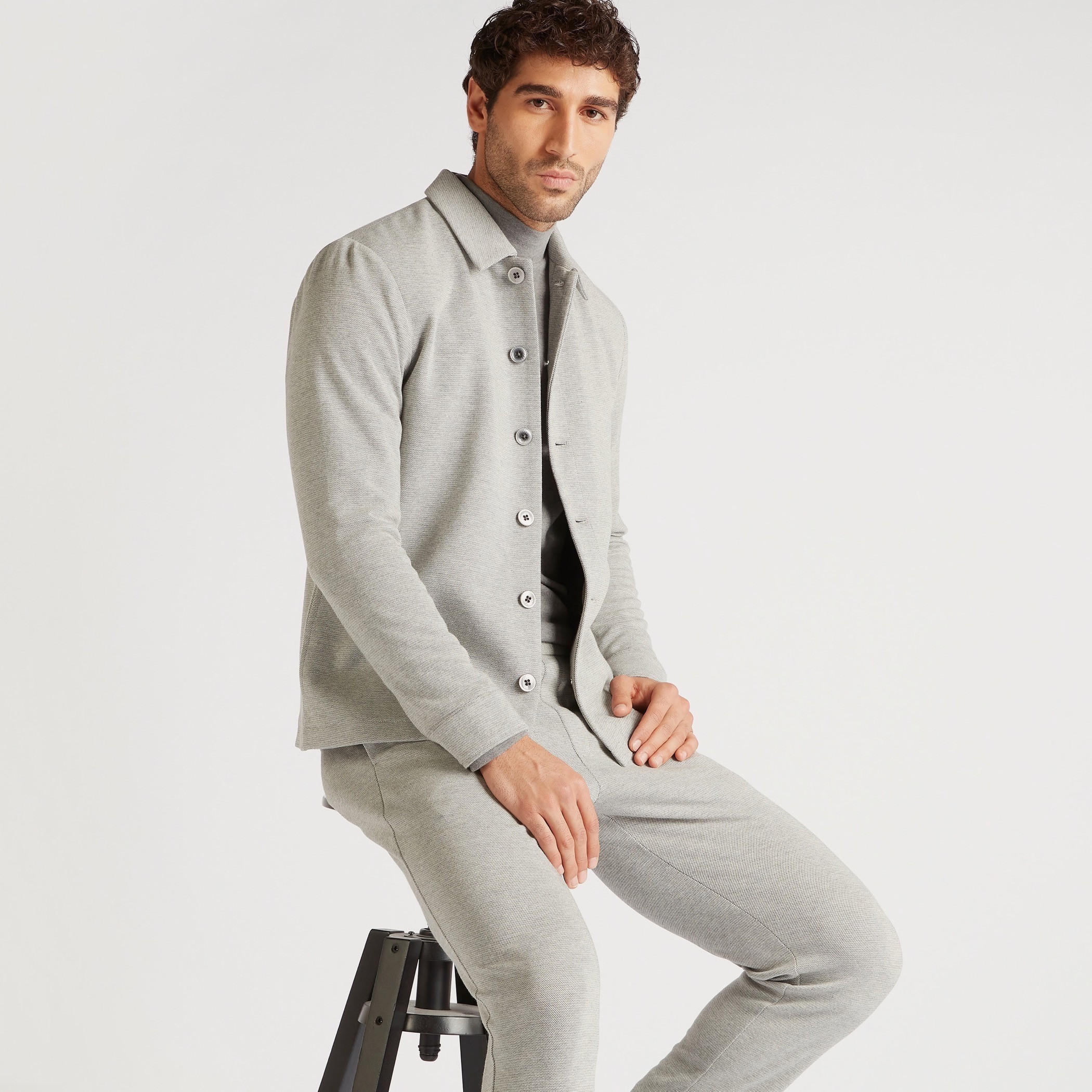 جاكيت بارز الملمس بأكمام طويلة-men-clothing-jacketsandblazers-jackets-image-2