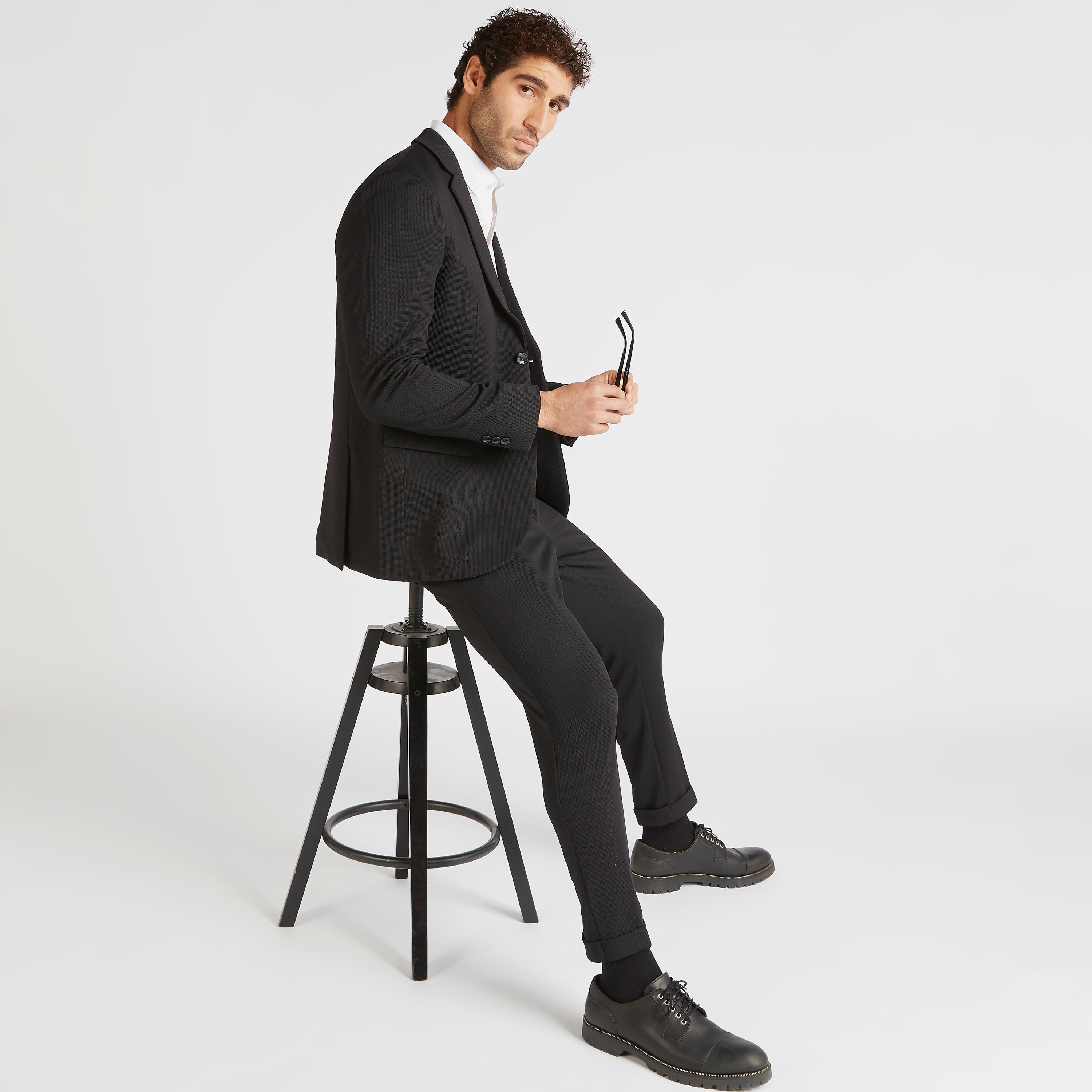 جاكيت بليزر بارز الملمس بياقة مطويّة-men-winterwear-jacketsandblazers-image-5