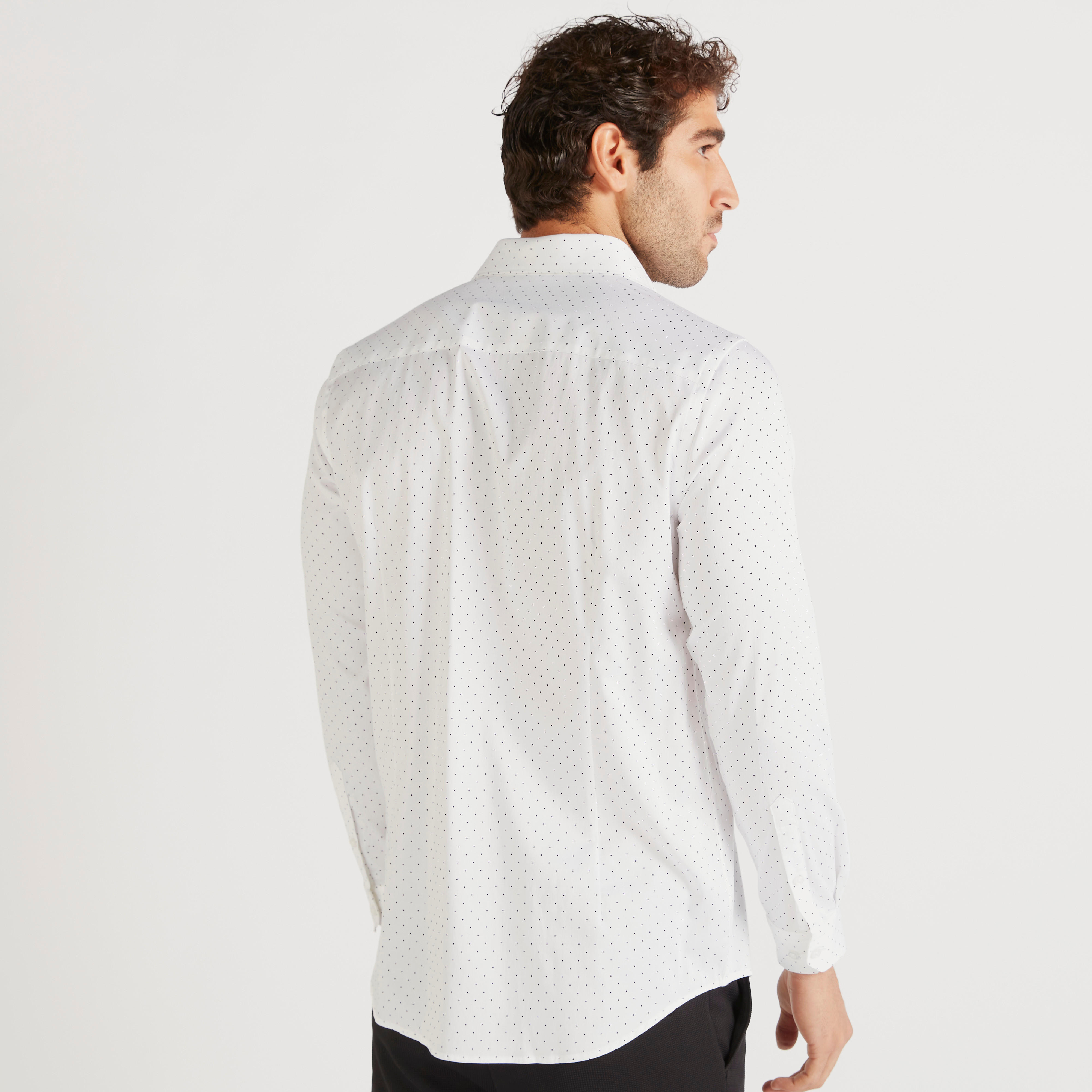 Printed Button Up Shirt with Long Sleeves-men-clothing-shirts-image-4