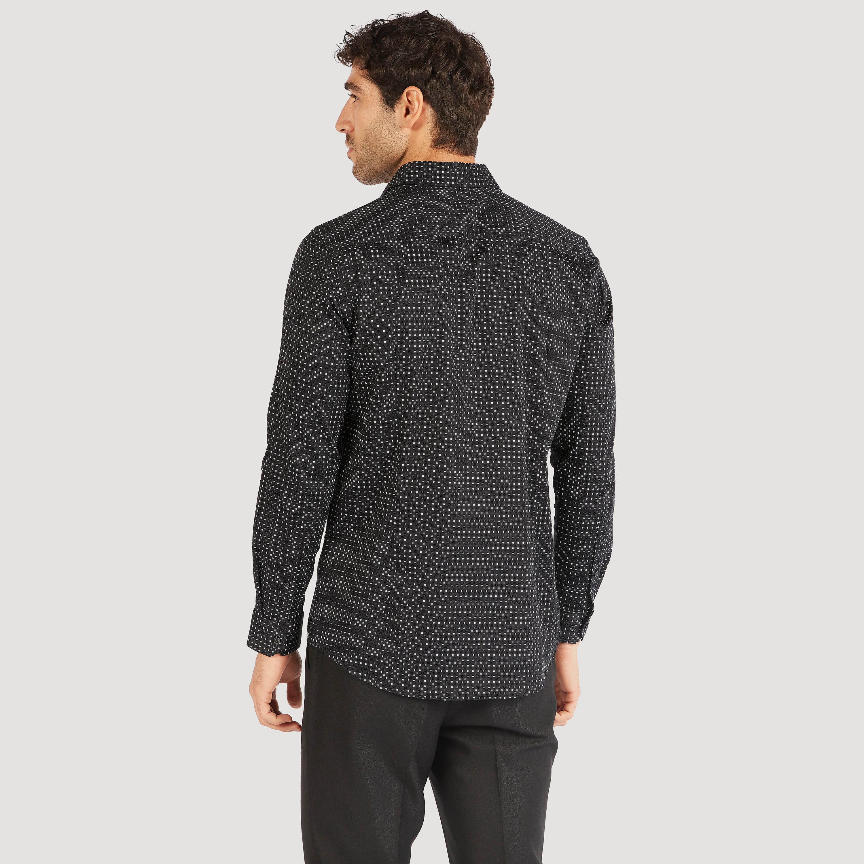Printed Shirt with Long Sleeves and Button Closure-men-clothing-shirts-image-4