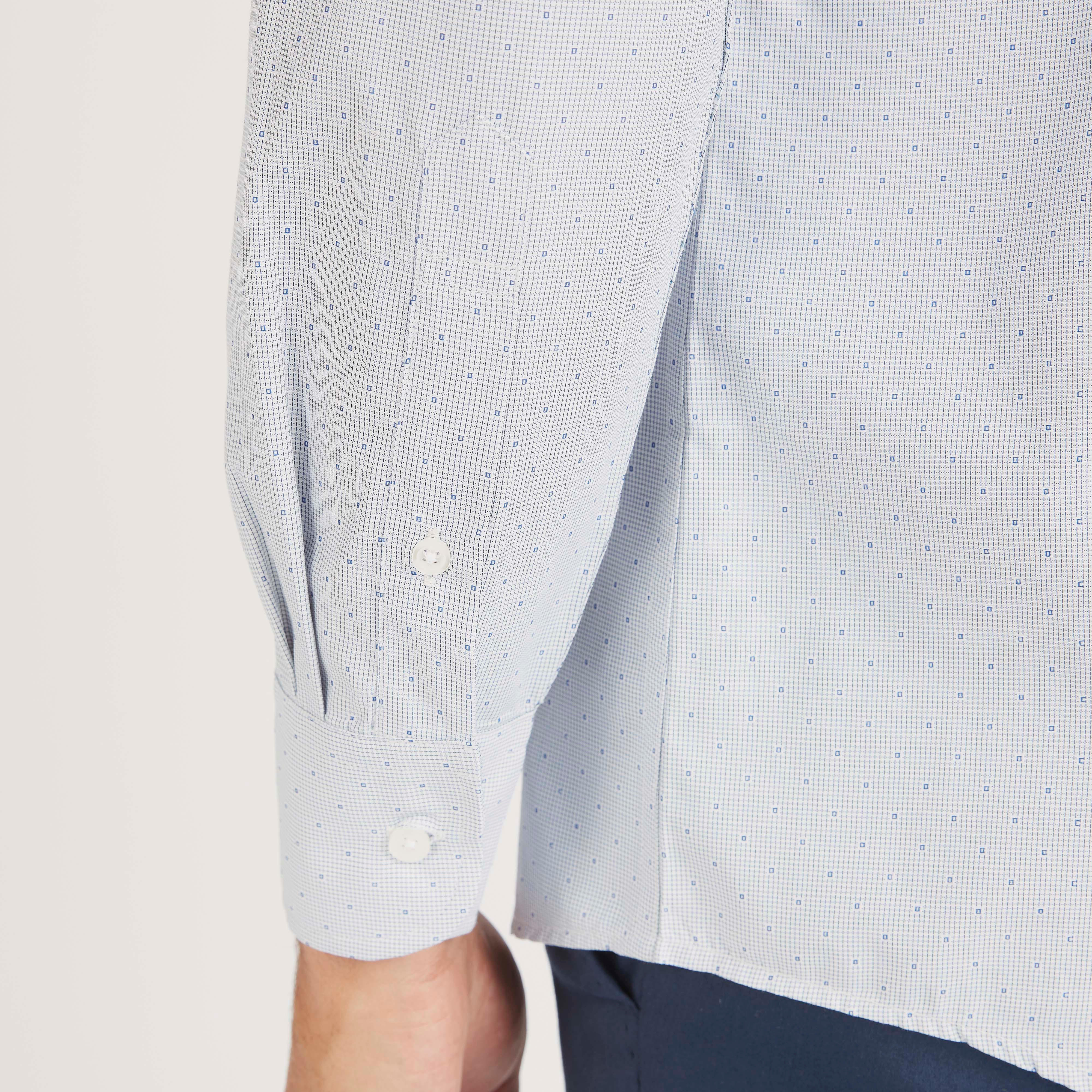 قميص بزر علوي وطبعات وجيب على الصدر وأكمام طويلة-men-clothing-shirts-image-5