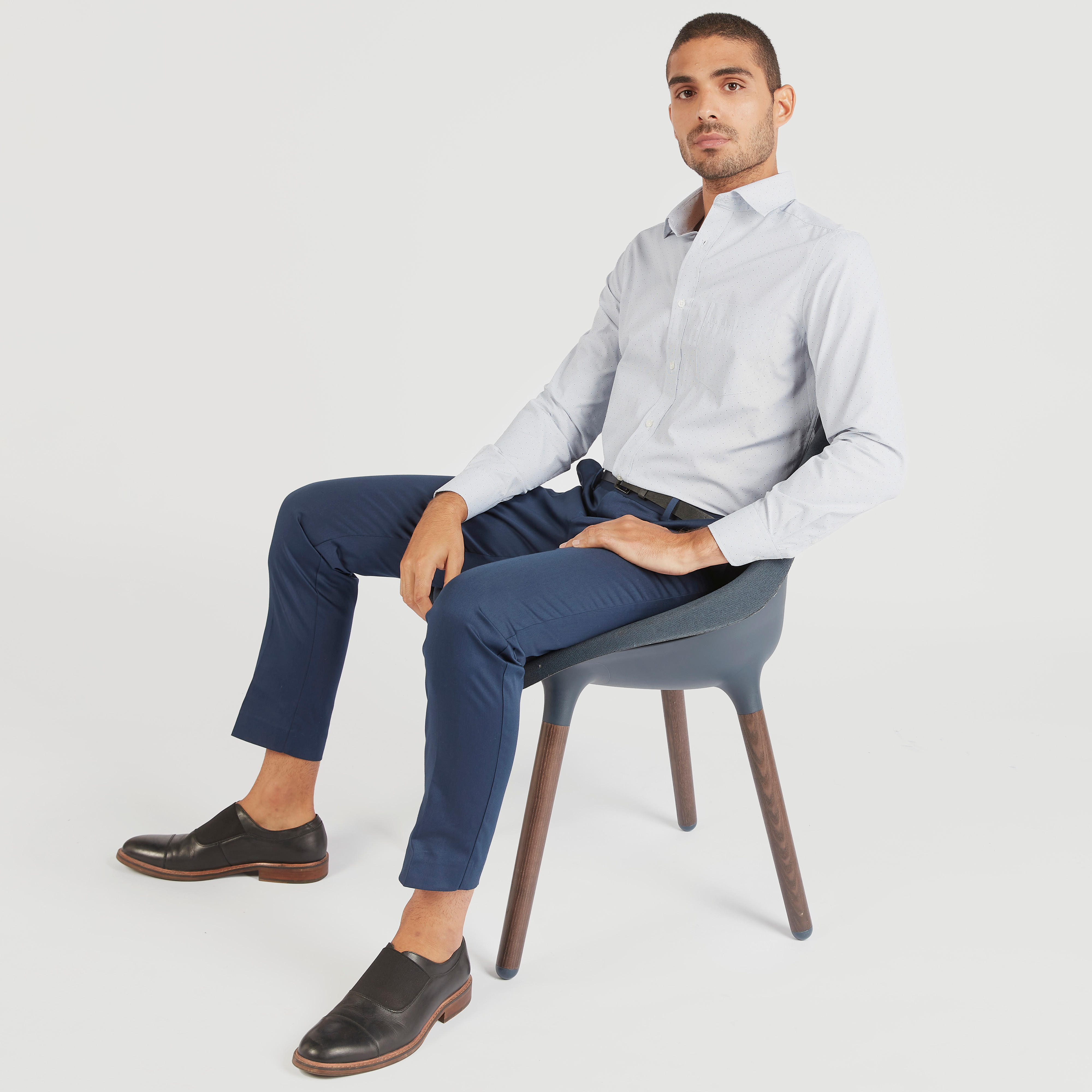قميص بزر علوي وطبعات وجيب على الصدر وأكمام طويلة-men-clothing-shirts-image-7