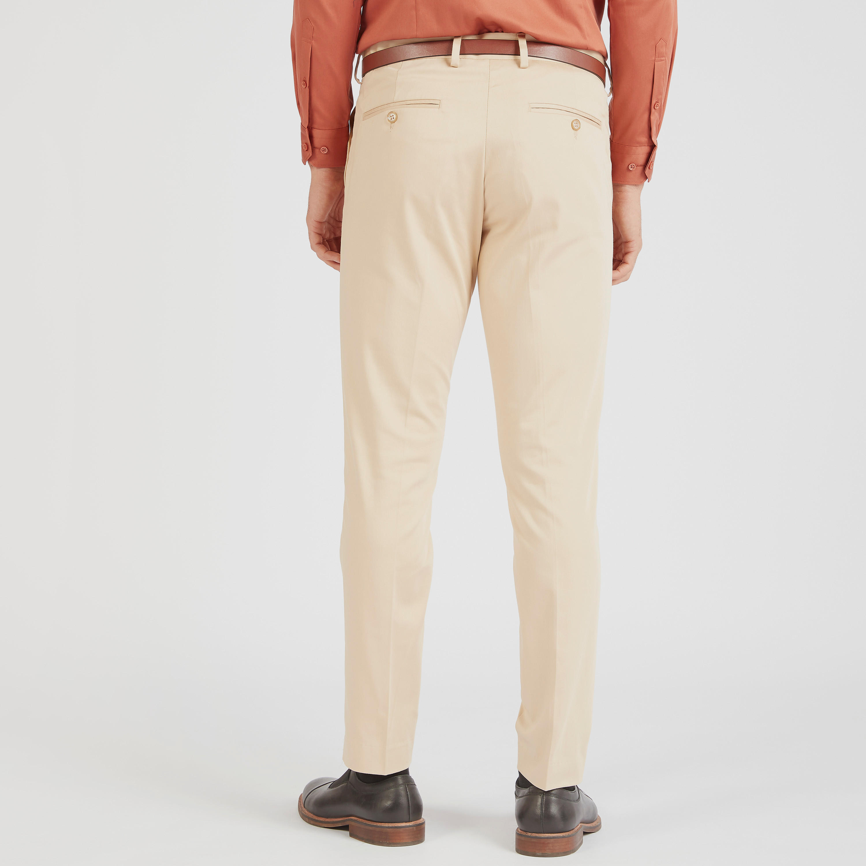 Solid Chinos with Button Closure and Belt-men-clothing-bottoms-trousersandchinos-chinos-image-4