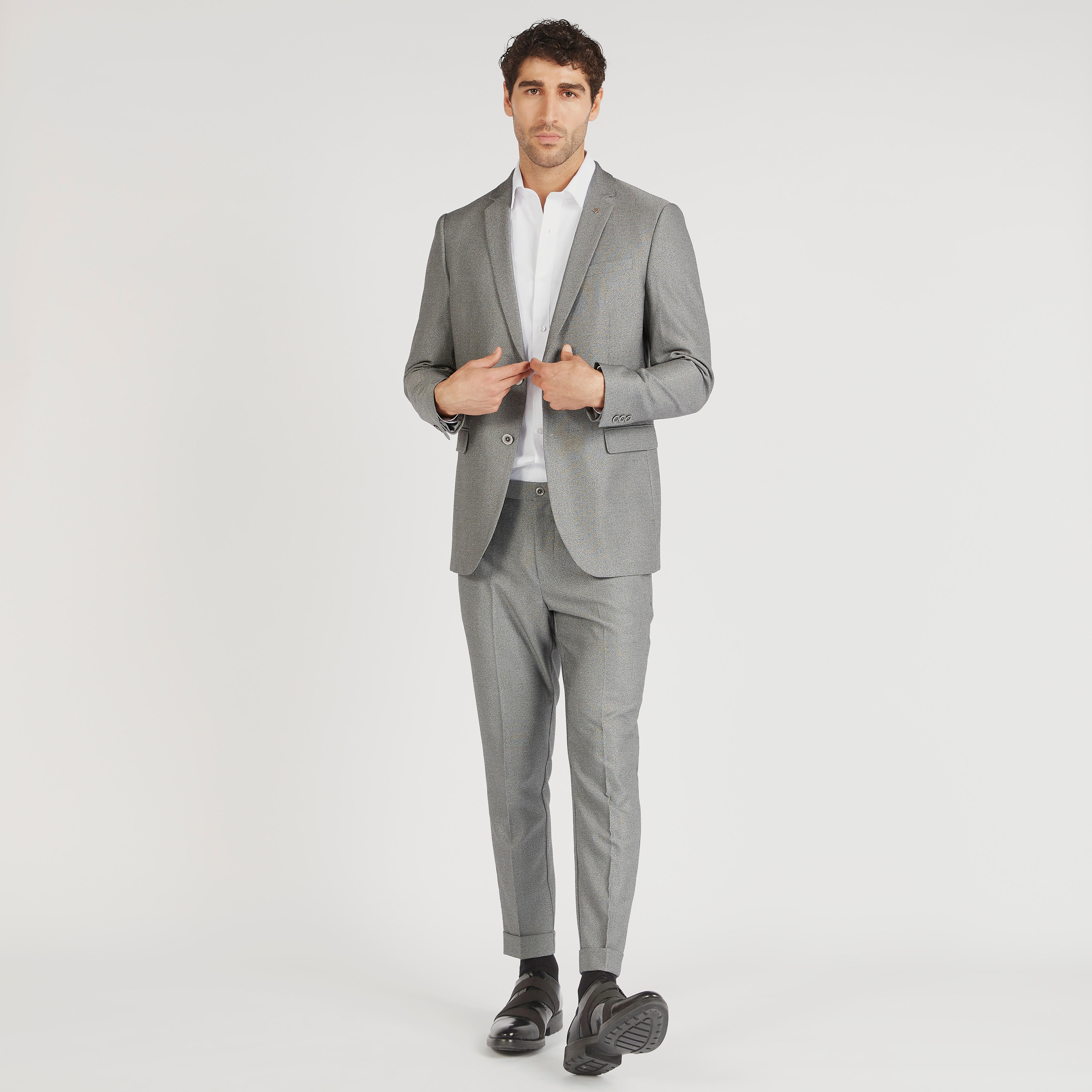بنطلو بارز الملمس بقصّة سليم وزر إغلاق وجيوب-men-clothing-bottoms-trousersandchinos-trousers-image-2