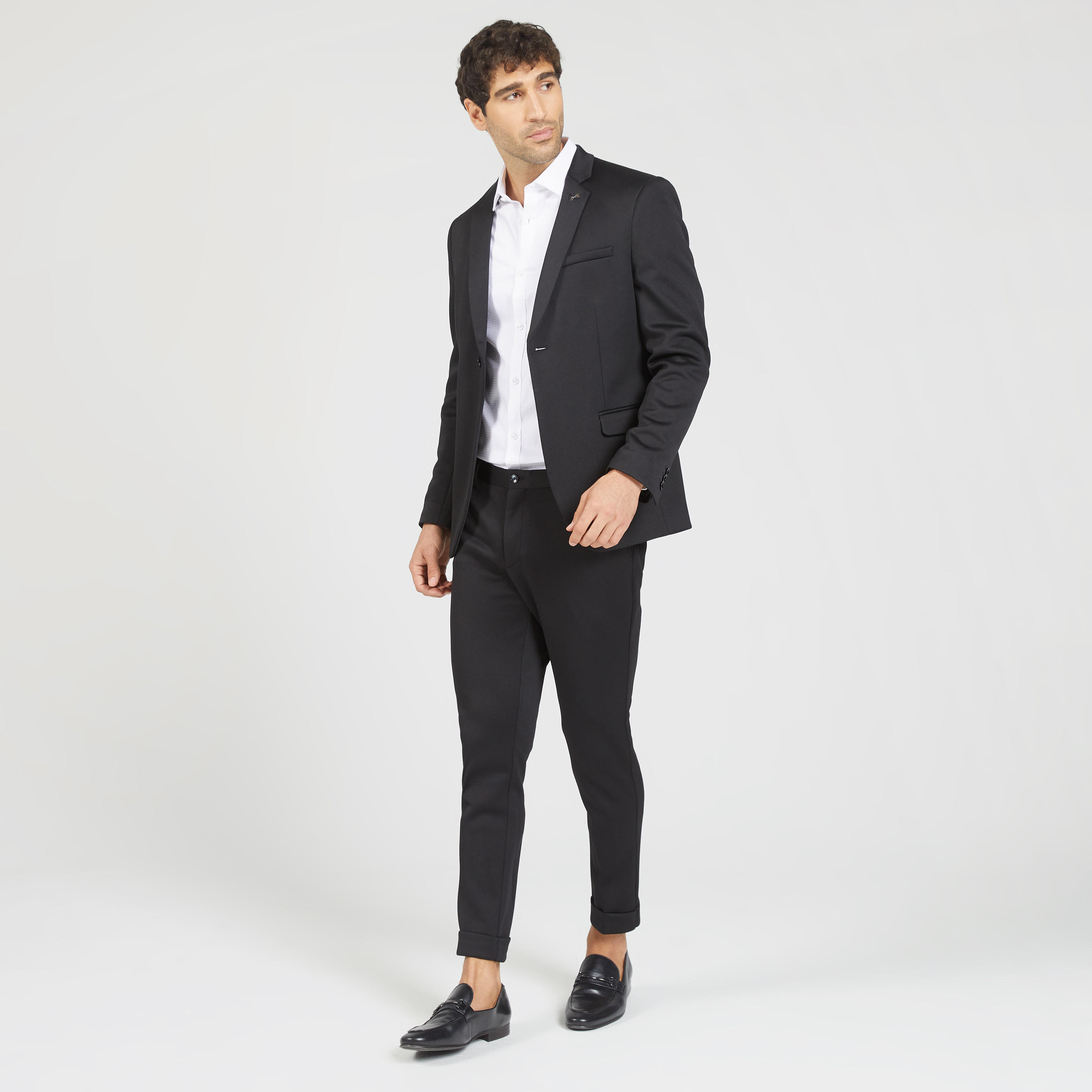 جاكيت بليزر بارز الملمس بجيوب وفتحة تهوية مزدوجة-men-clothing-jacketsandblazers-blazers-image-11