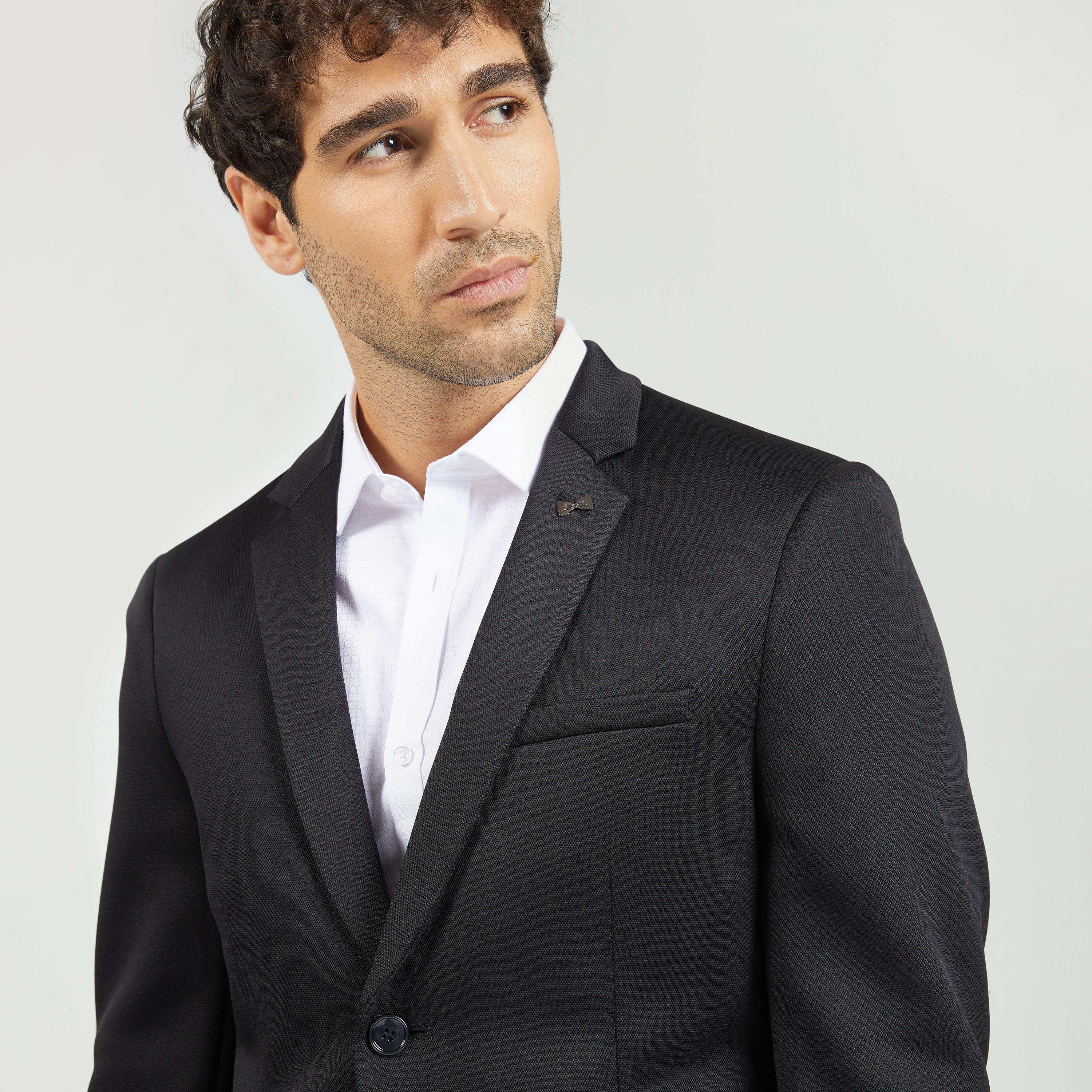 جاكيت بليزر بارز الملمس بجيوب وفتحة تهوية مزدوجة-men-clothing-jacketsandblazers-blazers-image-12