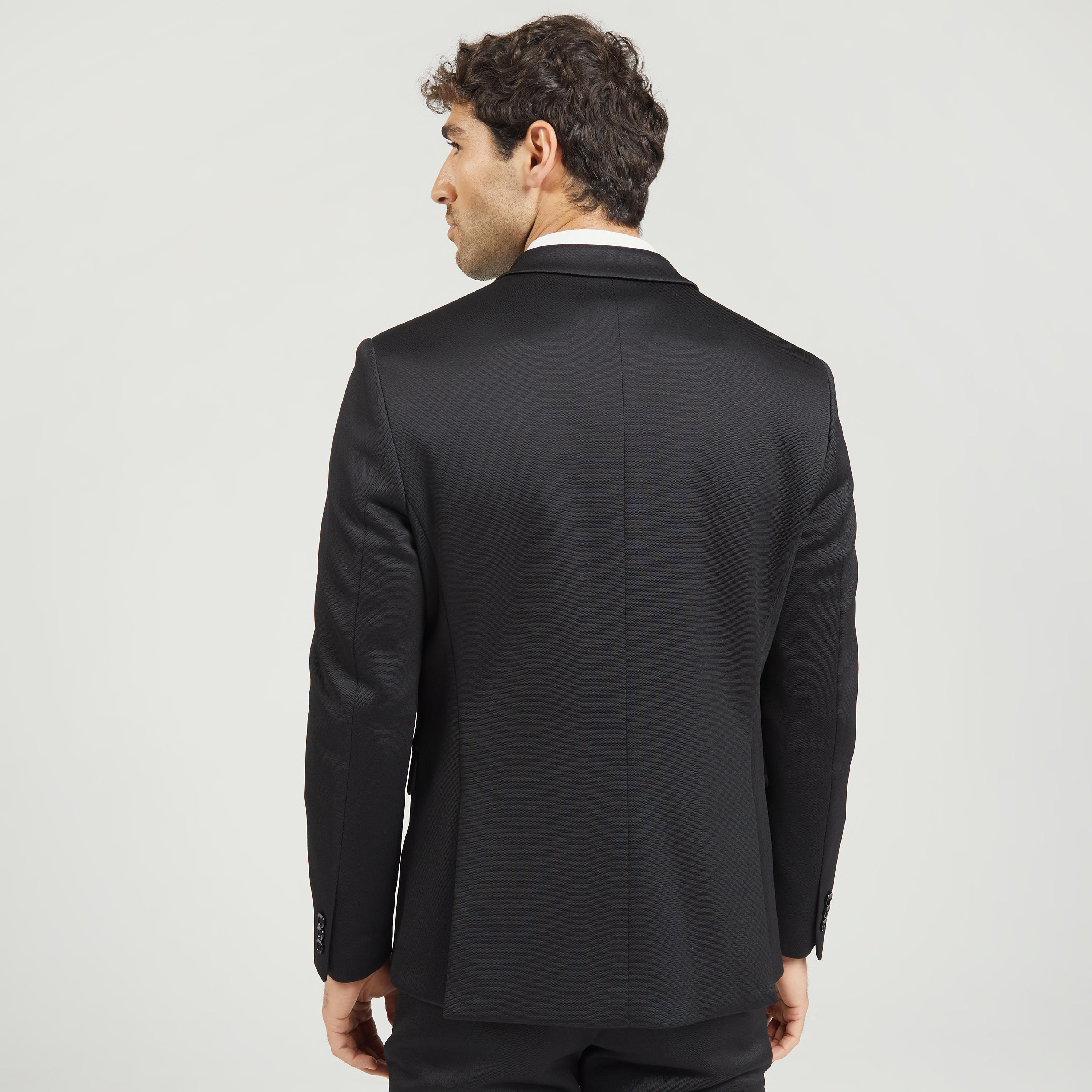 جاكيت بليزر بارز الملمس بجيوب وفتحة تهوية مزدوجة-men-clothing-jacketsandblazers-blazers-image-13
