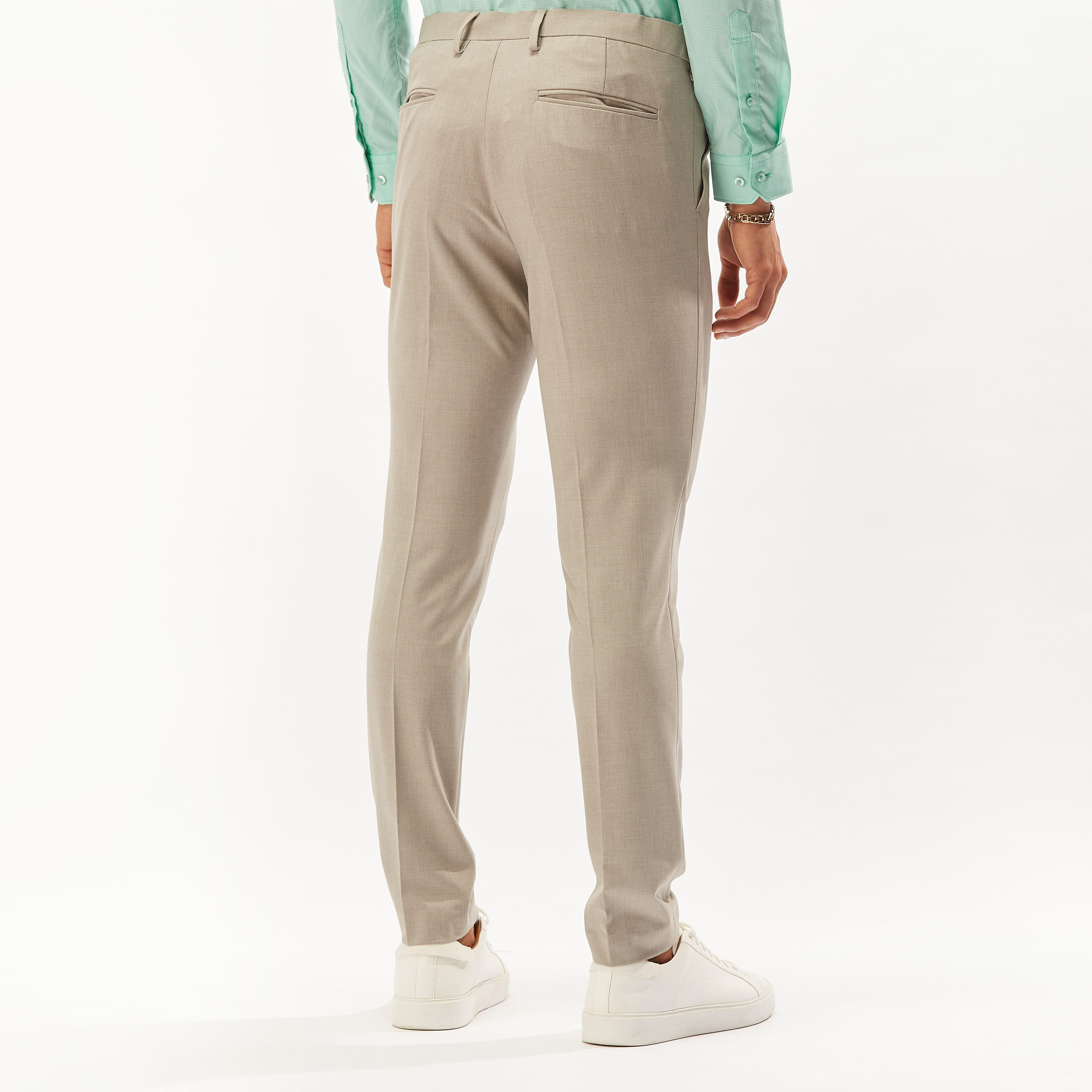 بنطلون رسمي سادة بجيوب وزر إغلاق-men-clothing-trousersandchinos-trousers-image-4