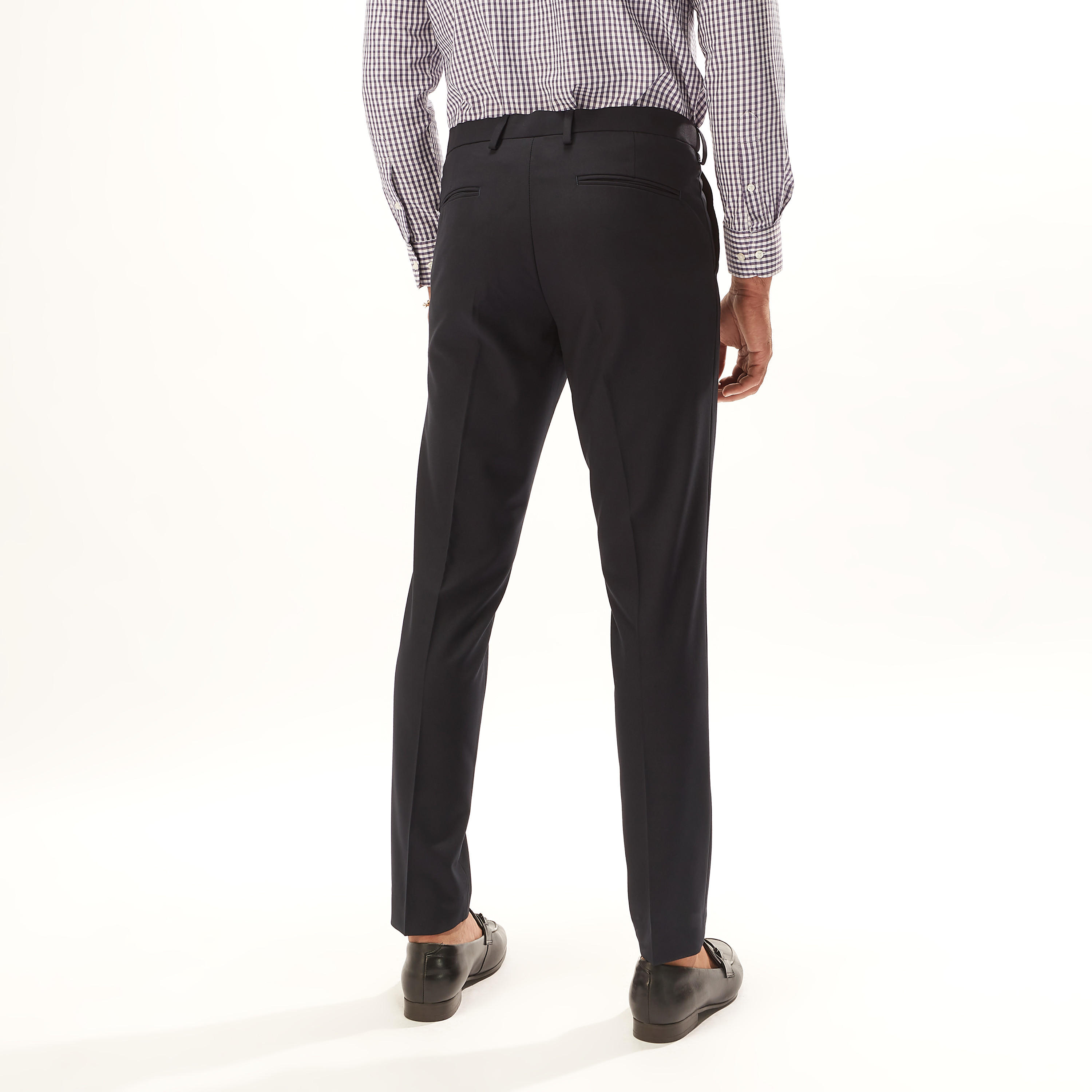 بنطلون رسمي سادة بجيوب وزر إغلاق-men-clothing-trousersandchinos-trousers-image-12