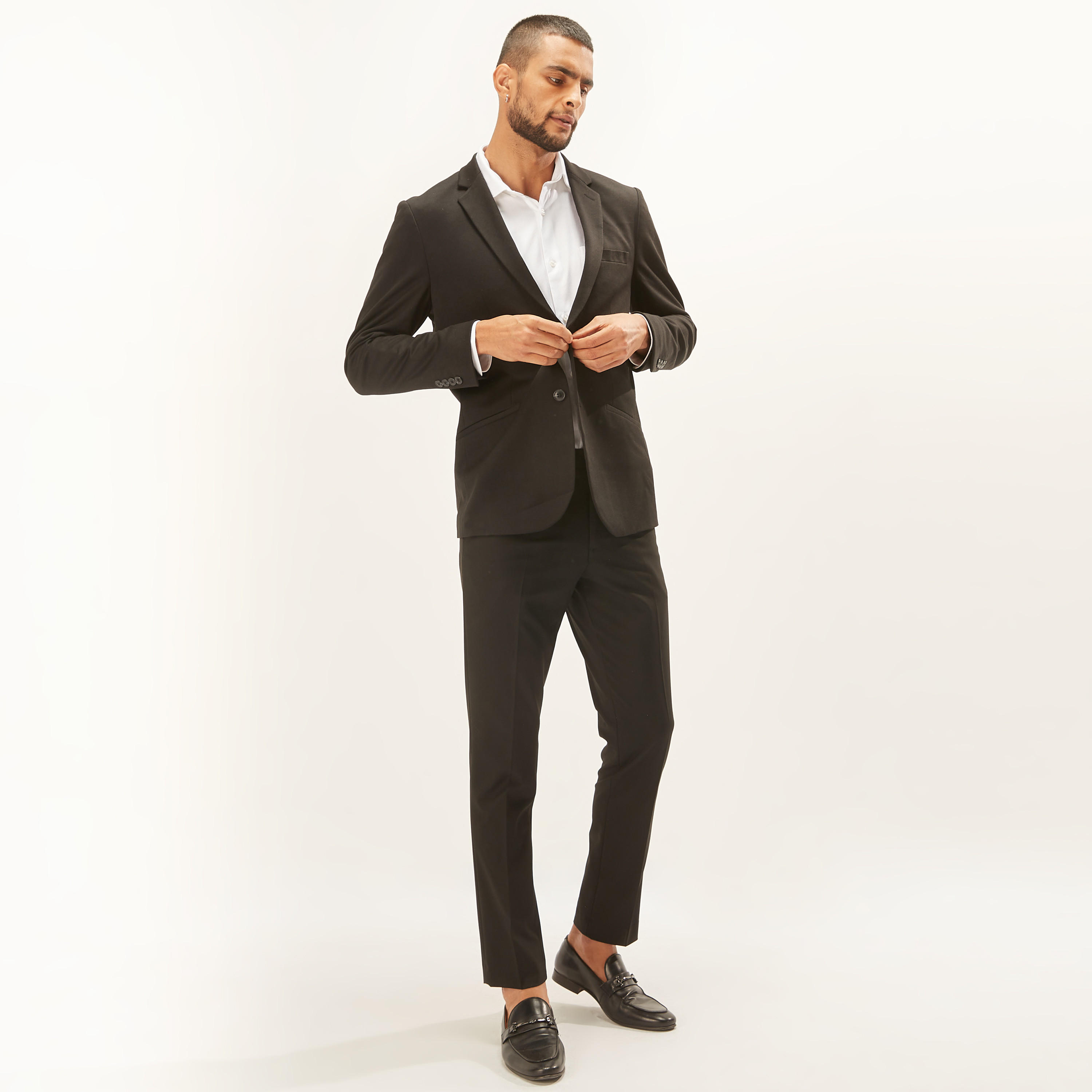 بنطلون رسمي سادة بجيوب وزر إغلاق-men-clothing-trousersandchinos-trousers-image-6