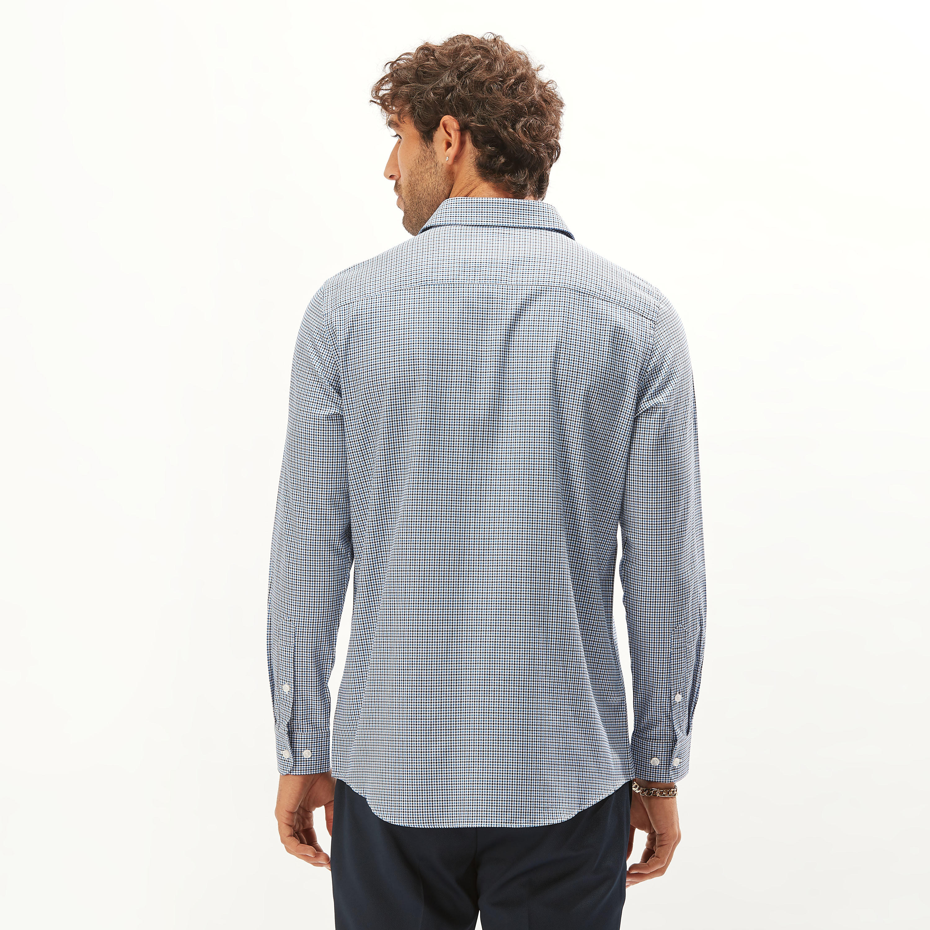 قميص رسمي بارز الملمس بأكمام طويلة وجيوب-men-clothing-shirts-image-4