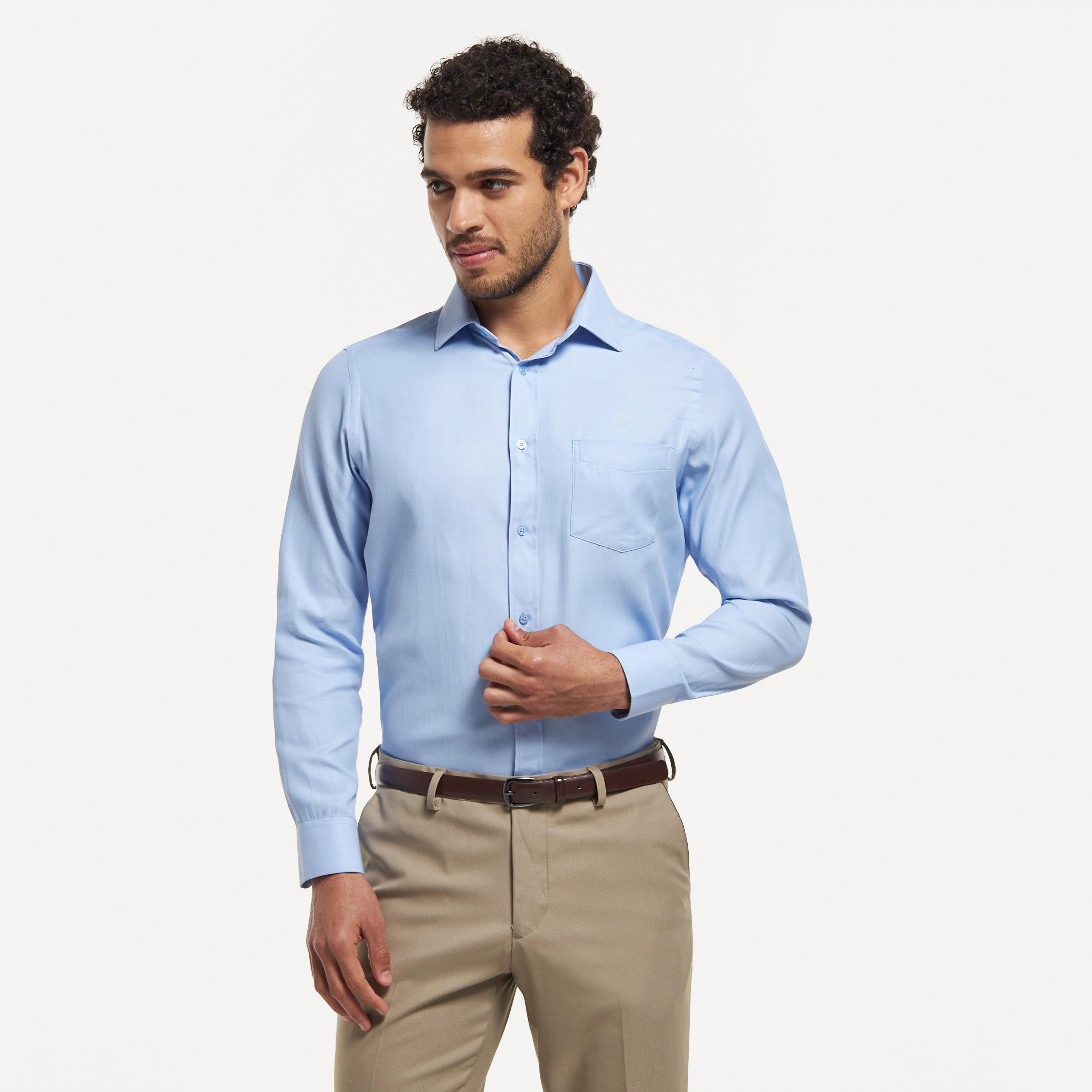 قميص سادة بأكمام طويلة وأزرار-men-clothing-shirts-image-8