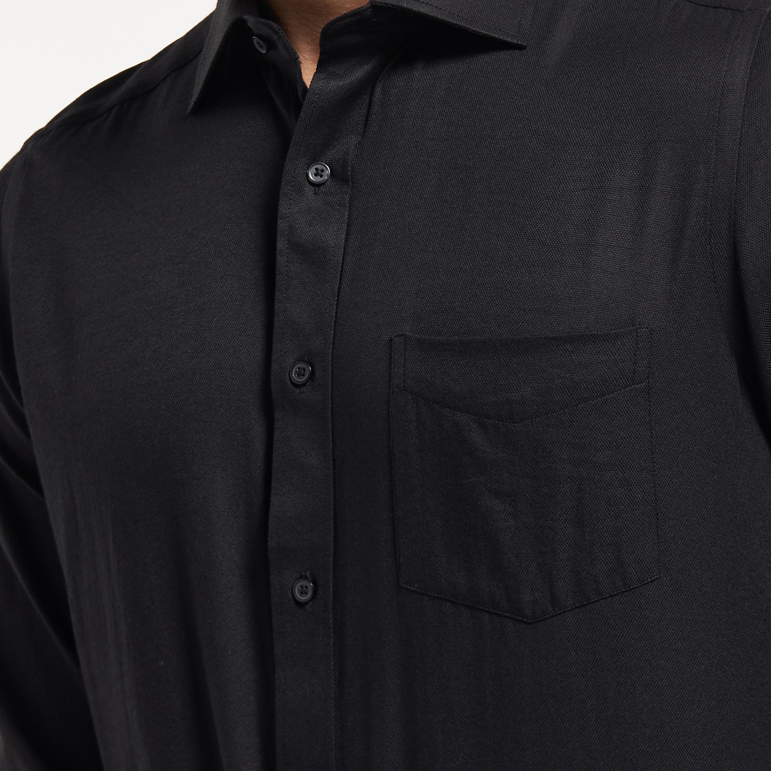 قميص سادة بأكمام طويلة وأزرار-men-clothing-shirts-image-1