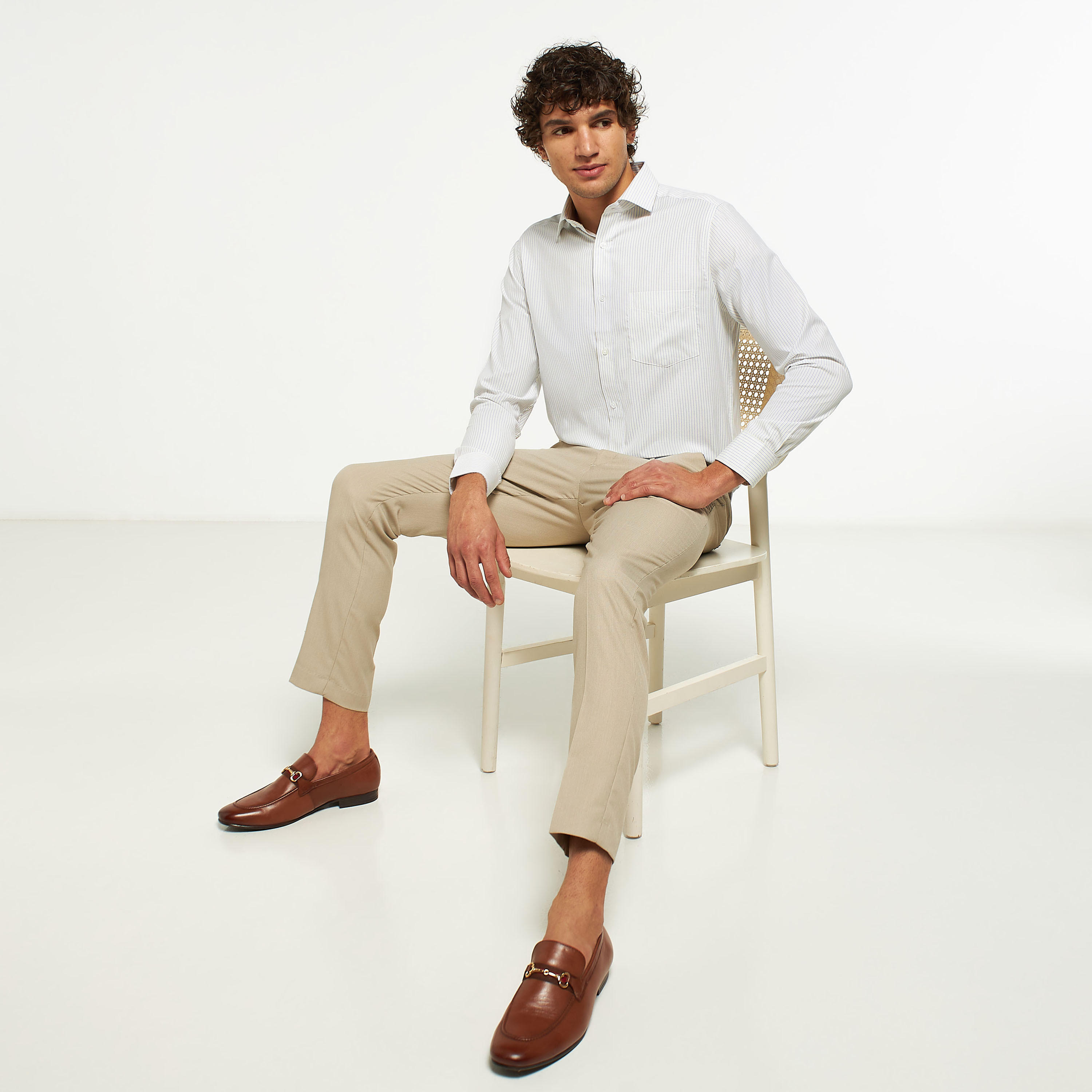 قميص مخطط بأكمام طويلة وجيوب-men-clothing-shirts-image-2