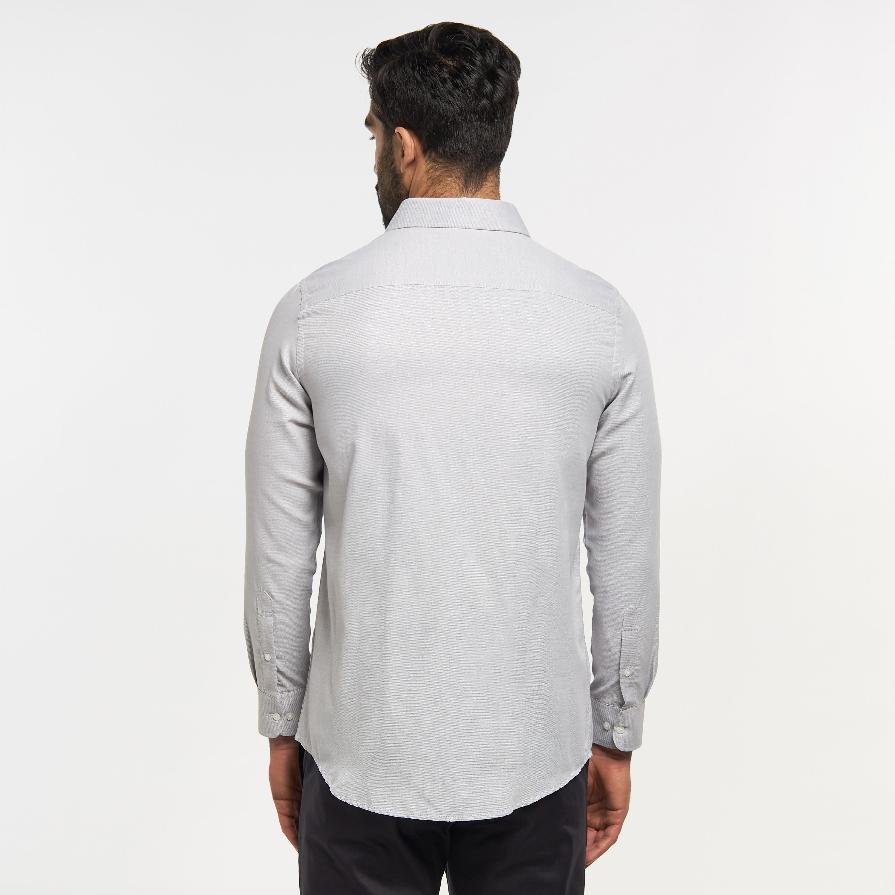 قميص رسمي سادة سهل الكي بجيب-men-clothing-shirts-image-2