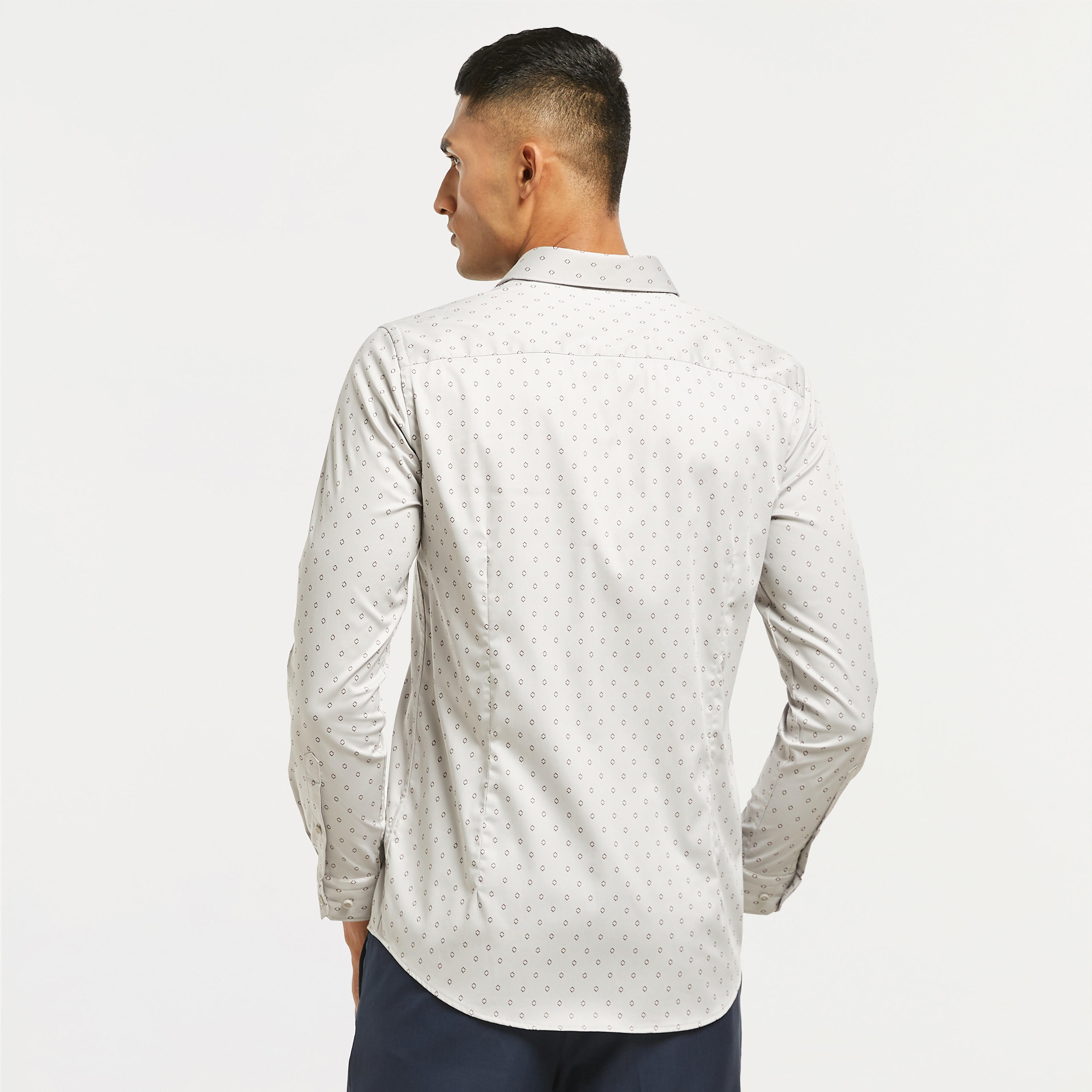 قميص رسمي بأكمام طويلة وطبعات وقصة سليم-men-clothing-shirts-image-3