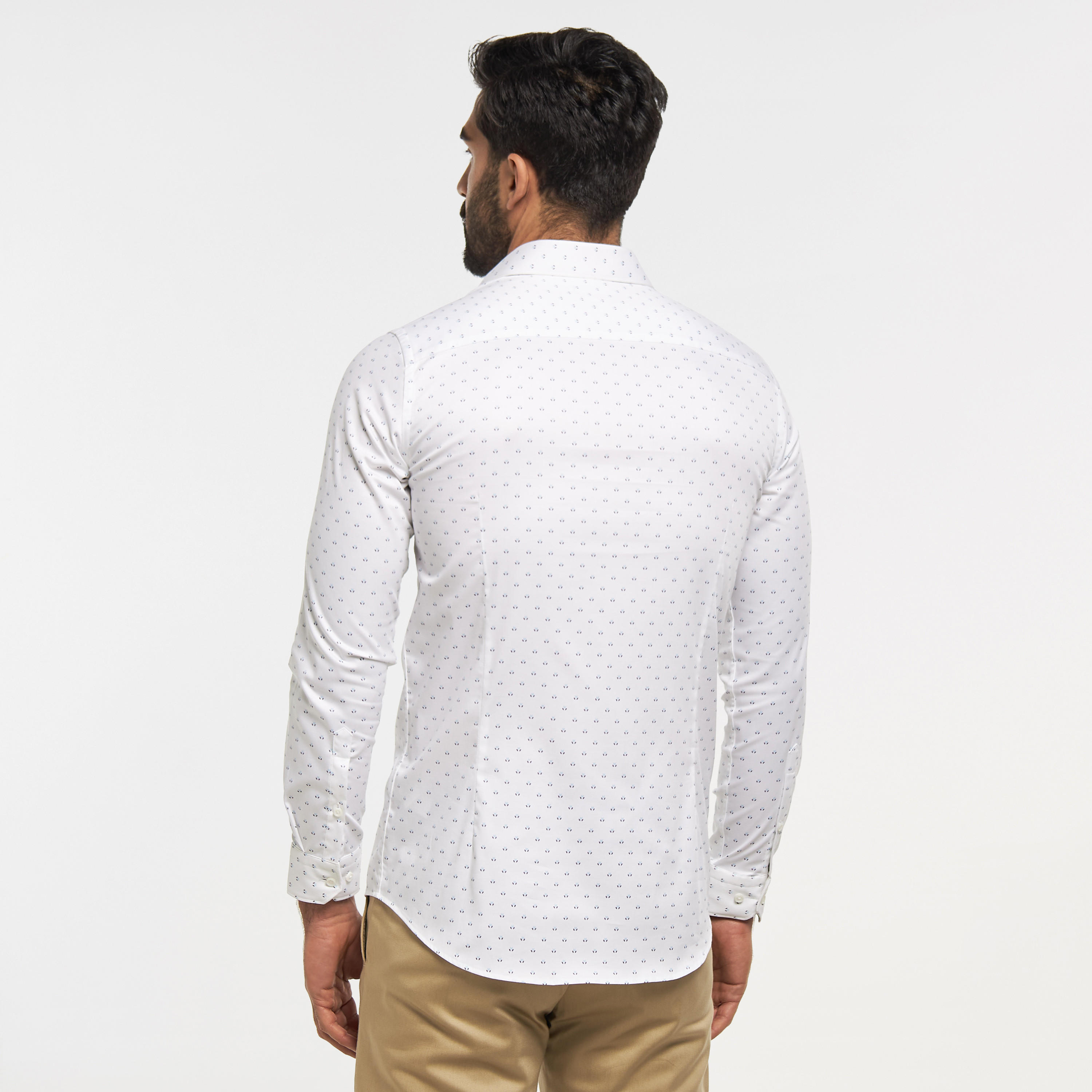 قميص رسمي بأكمام طويلة وطبعات وقصة سليم-men-clothing-shirts-image-7