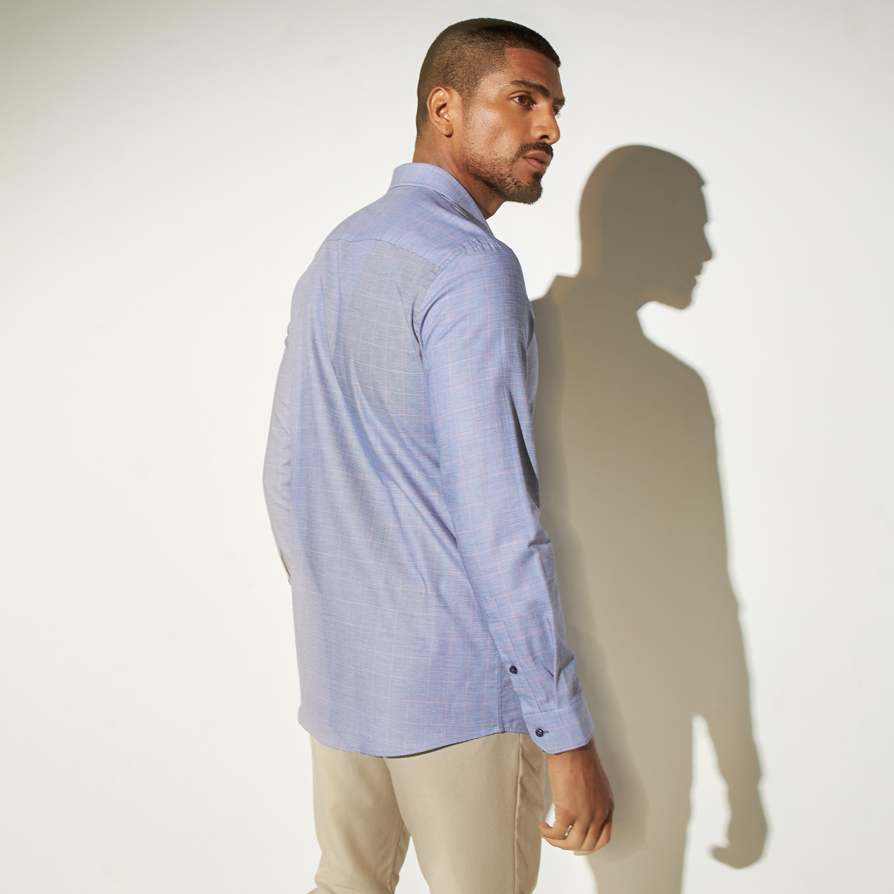 قميص رسمي  كاروهات بأكمام طويلة-men-clothing-shirts-image-3