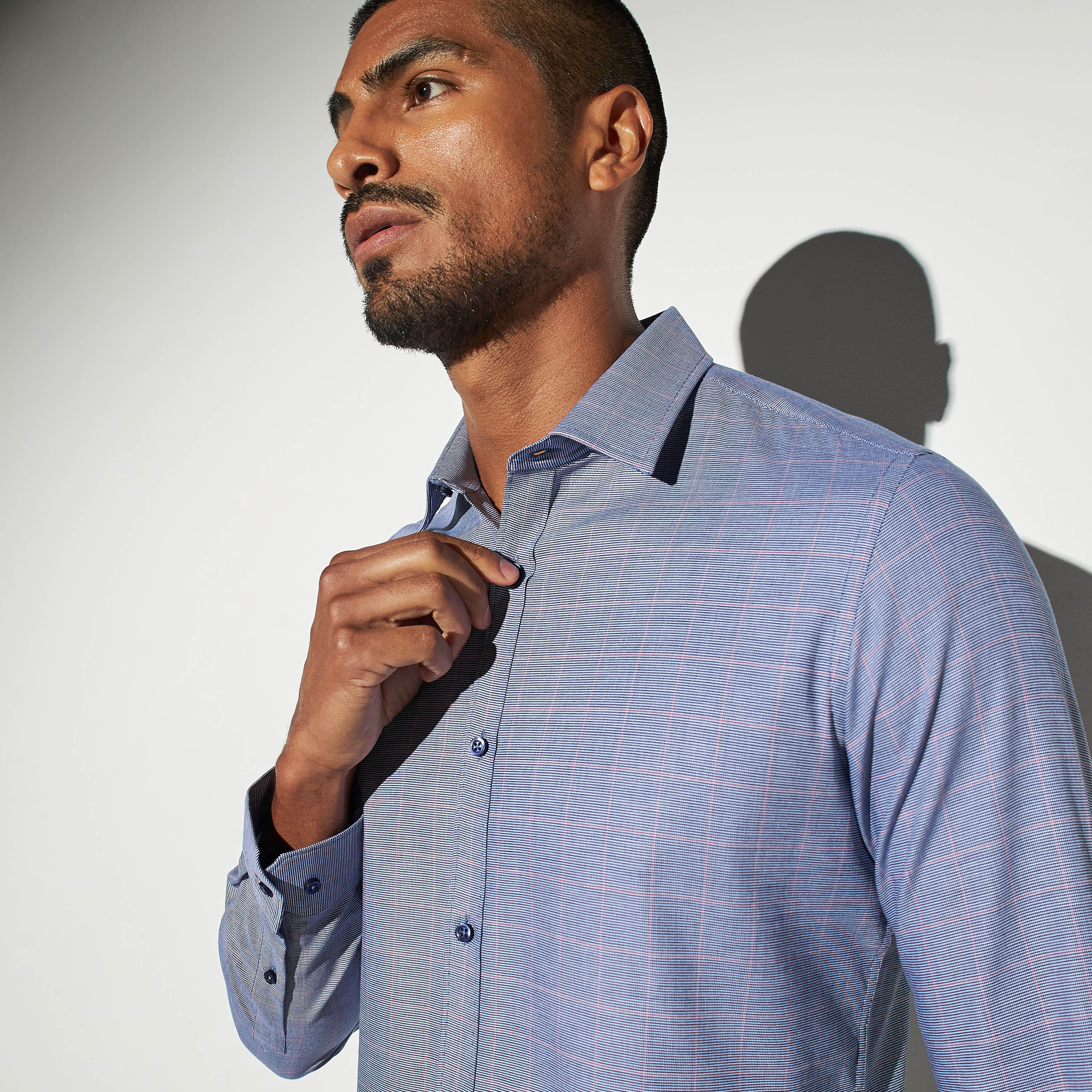 قميص رسمي  كاروهات بأكمام طويلة-men-clothing-shirts-image-4