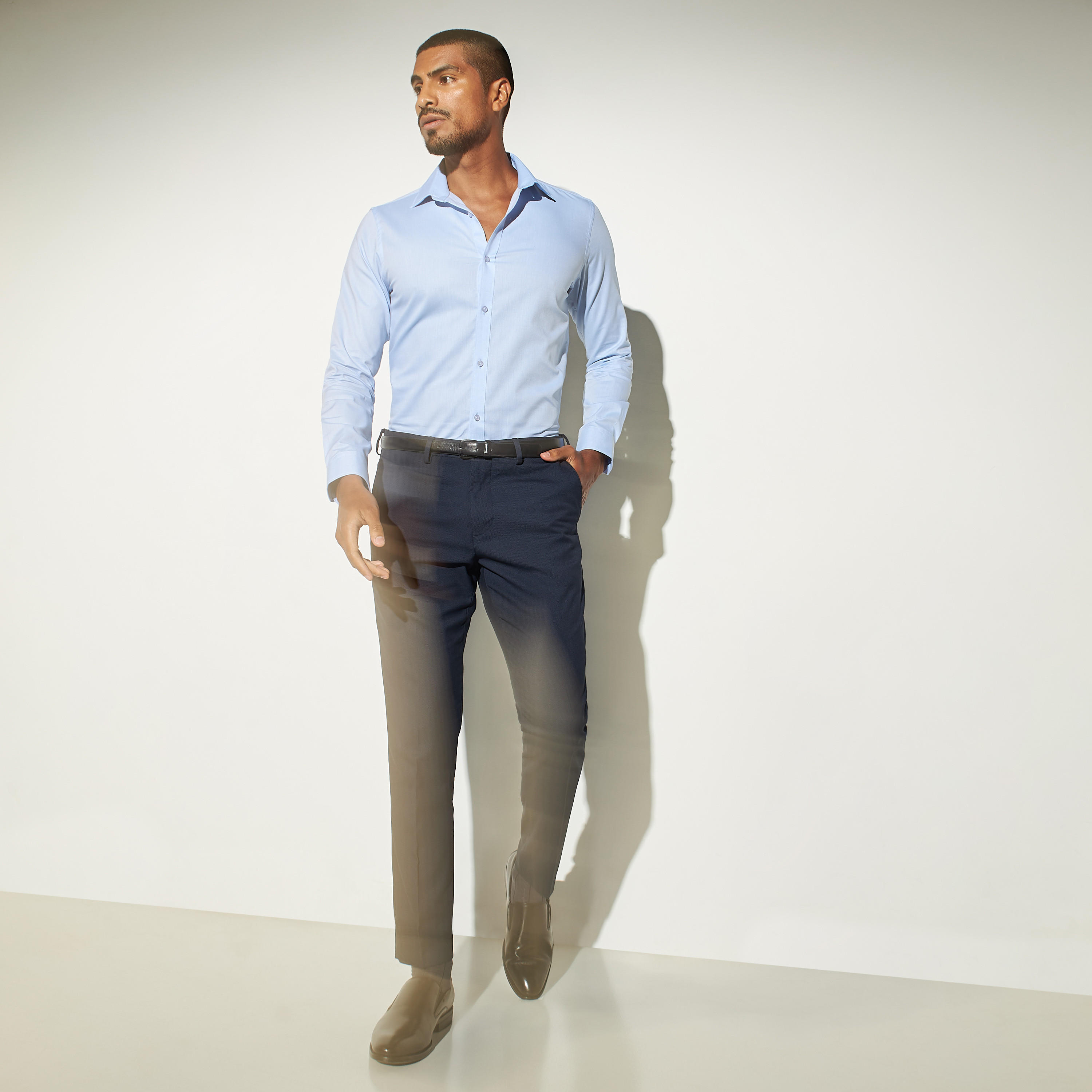 قميص سادة بأكمام طويلة-men-clothing-shirts-image-2