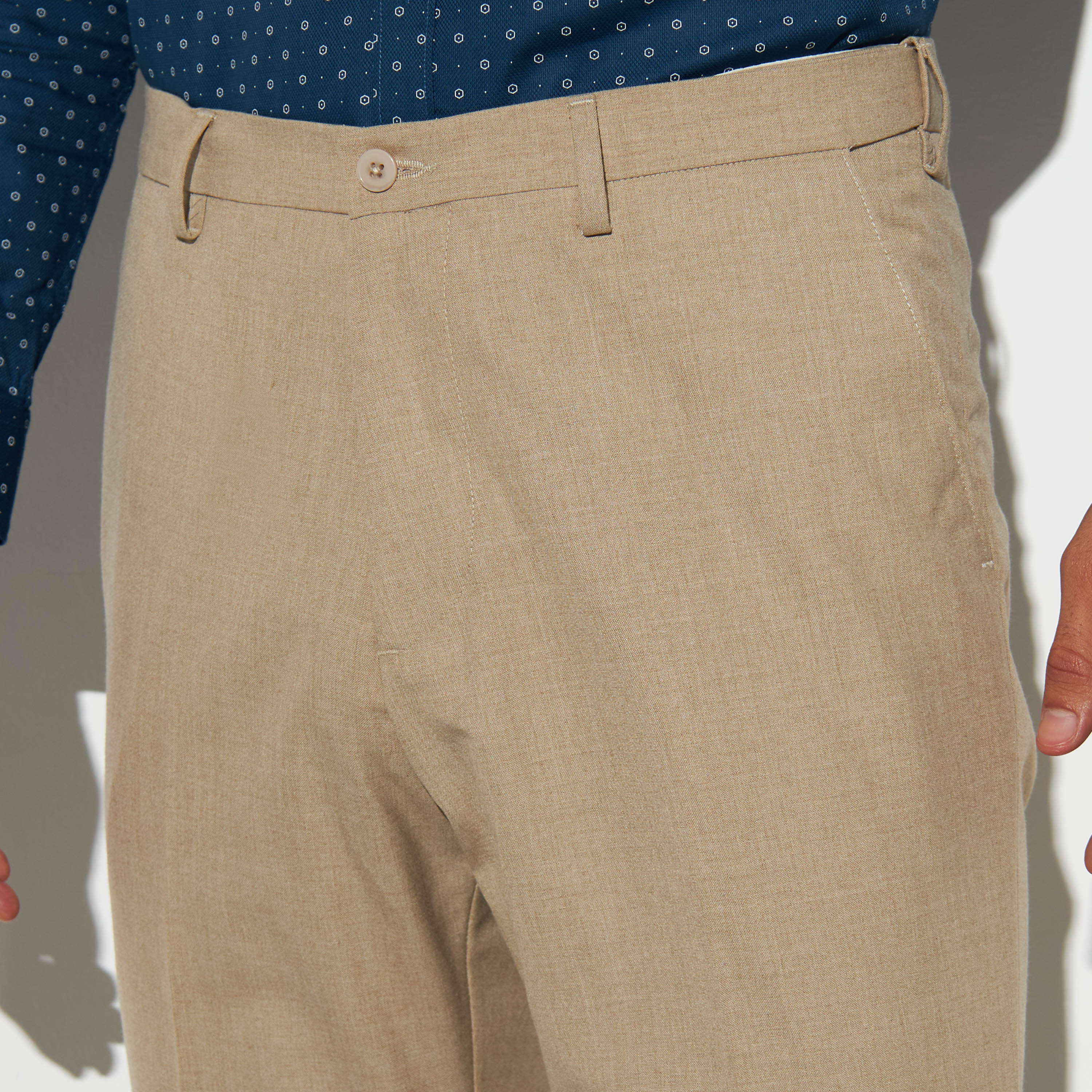 Textured Regular Fit Full Length Trousers-men-clothing-trousersandchinos-trousers-image-4