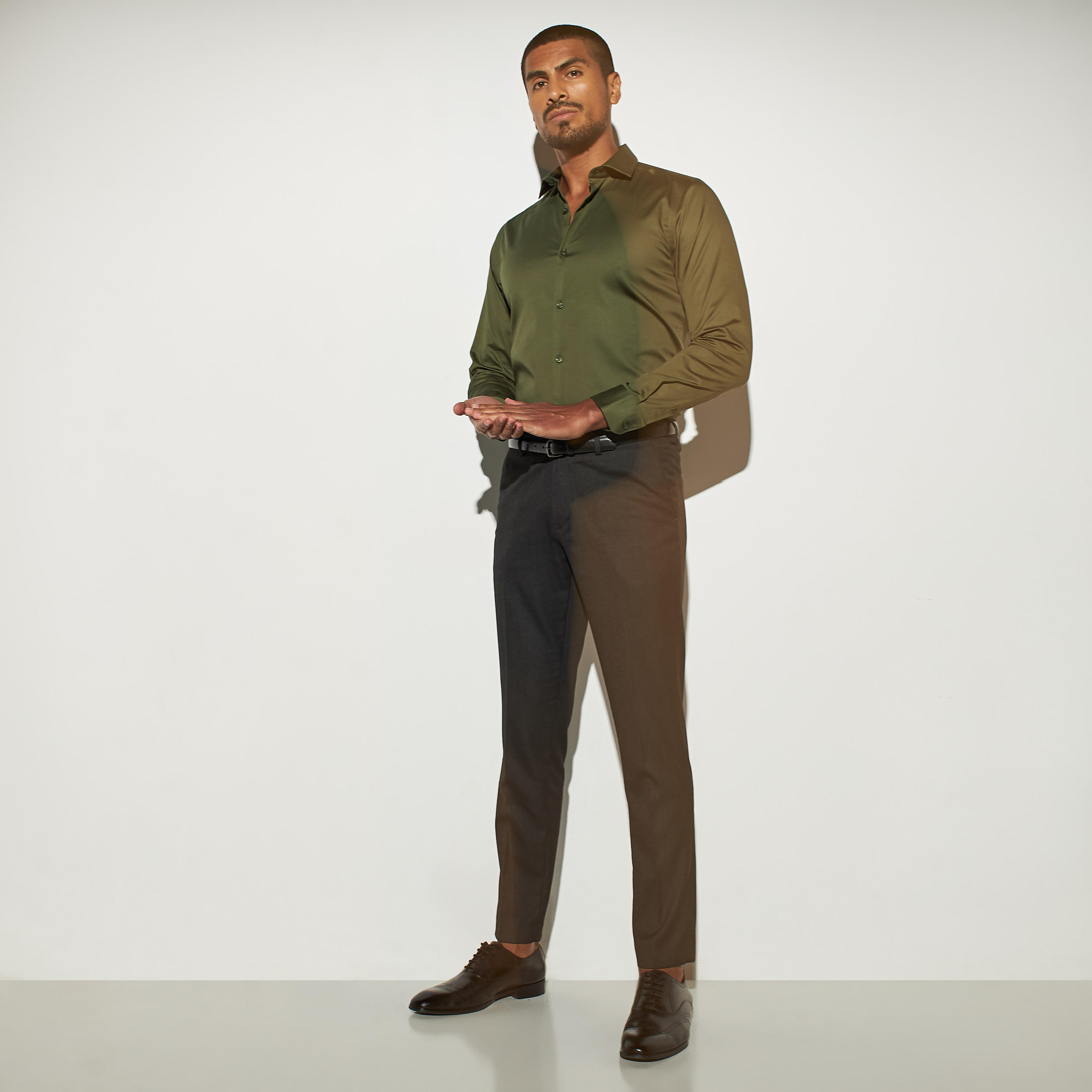 قميص سليم سادة بأكمام طويلة-men-clothing-shirts-image-2