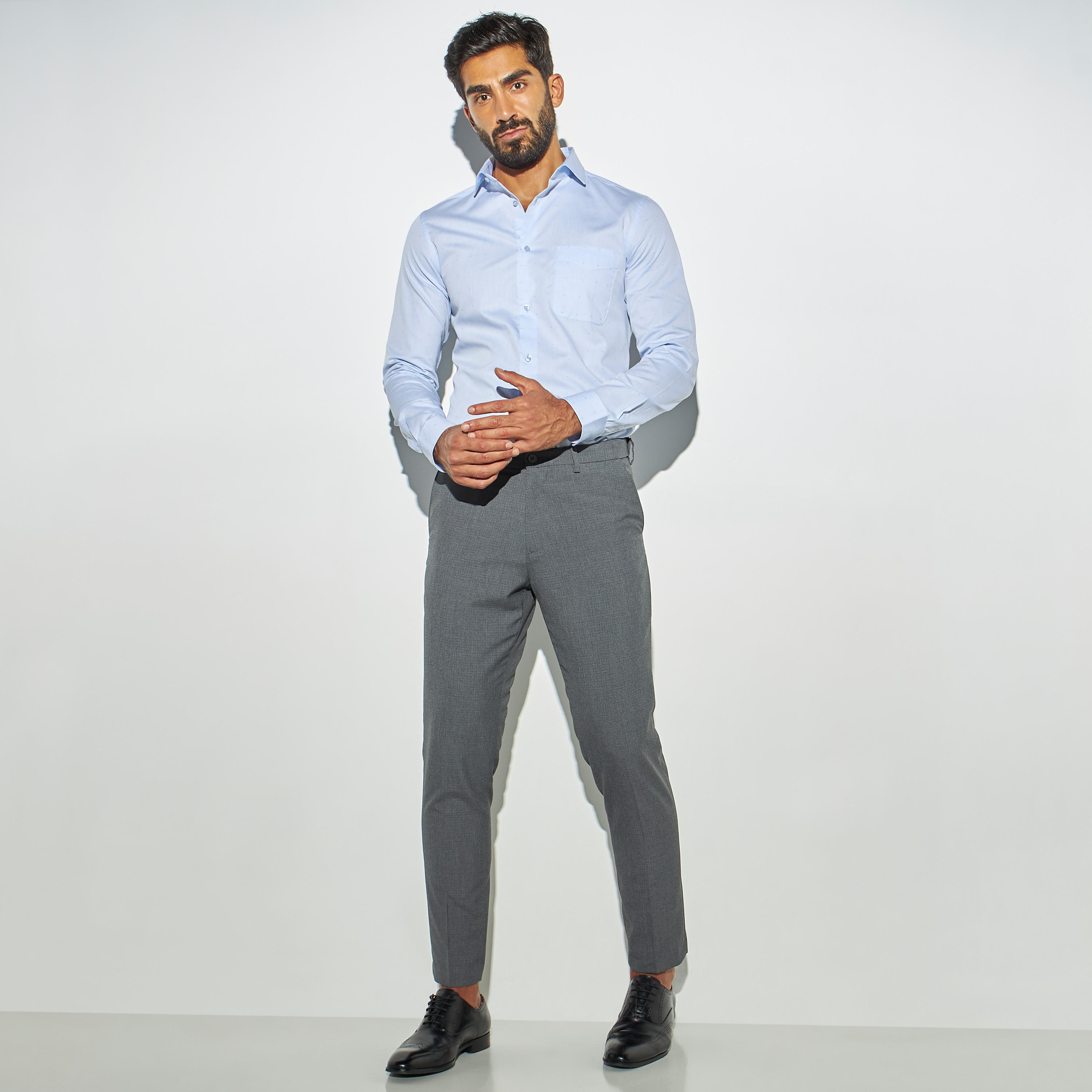 قميص رسمي بأكمام طويلة وجيب وطبعات-men-clothing-shirts-image-2