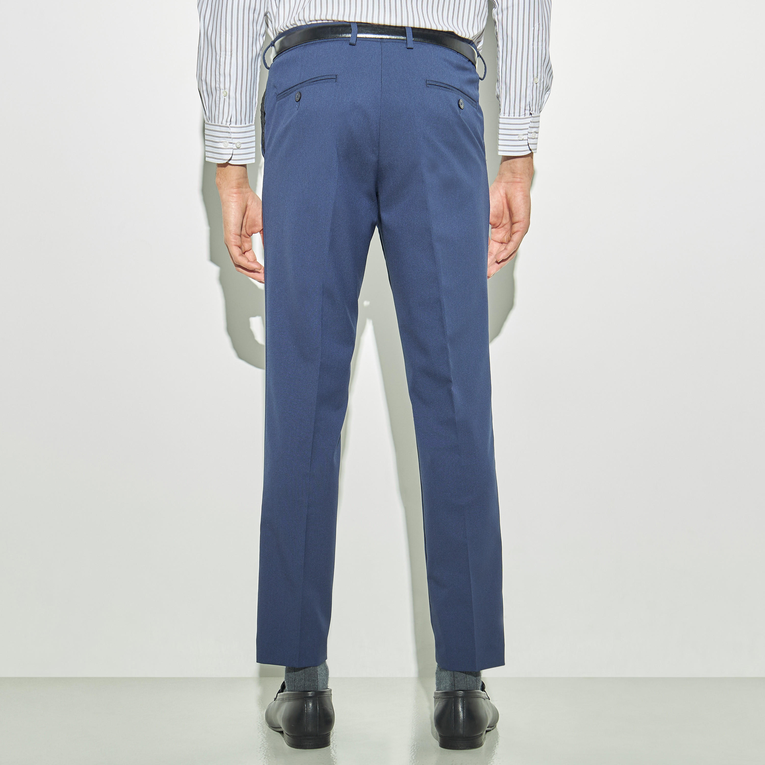 بنطلون رسمي سادة بجيوب وحزام-men-clothing-bottoms-trousersandchinos-trousers-image-6