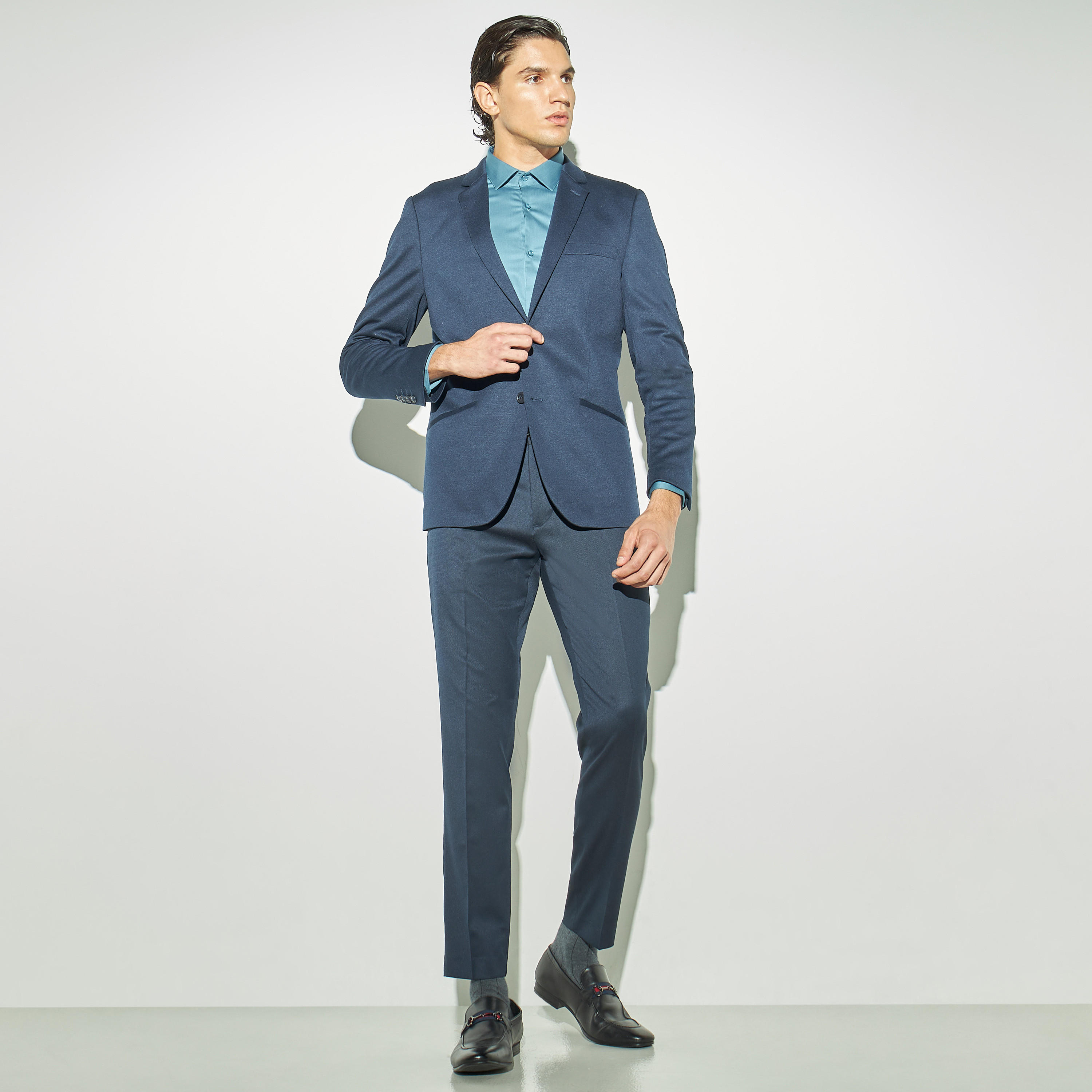 بنطلون رسمي سادة بجيوب وحزام-men-clothing-bottoms-trousersandchinos-trousers-image-3