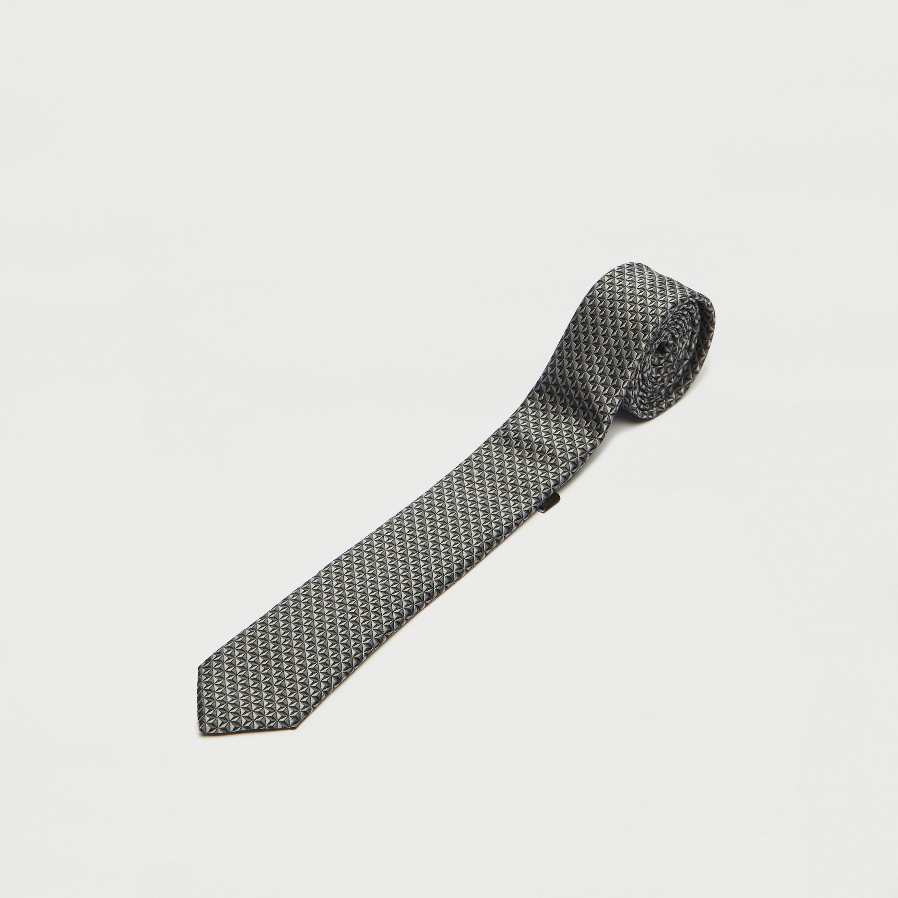Textured Formal Tie with Keeper Loop-men-tiesandcufflinks-pocketsquares-image-1
