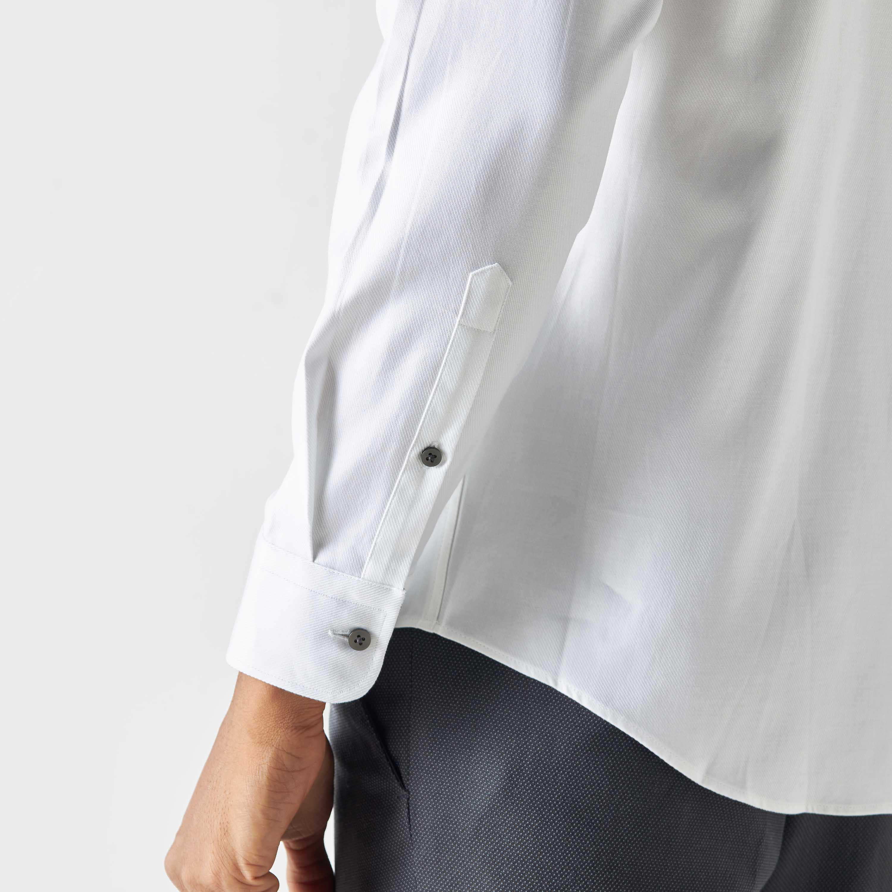 قميص رسمي قصّة سليم بارز الملمس بأكمام طويلة-men-clothing-shirts-image-4