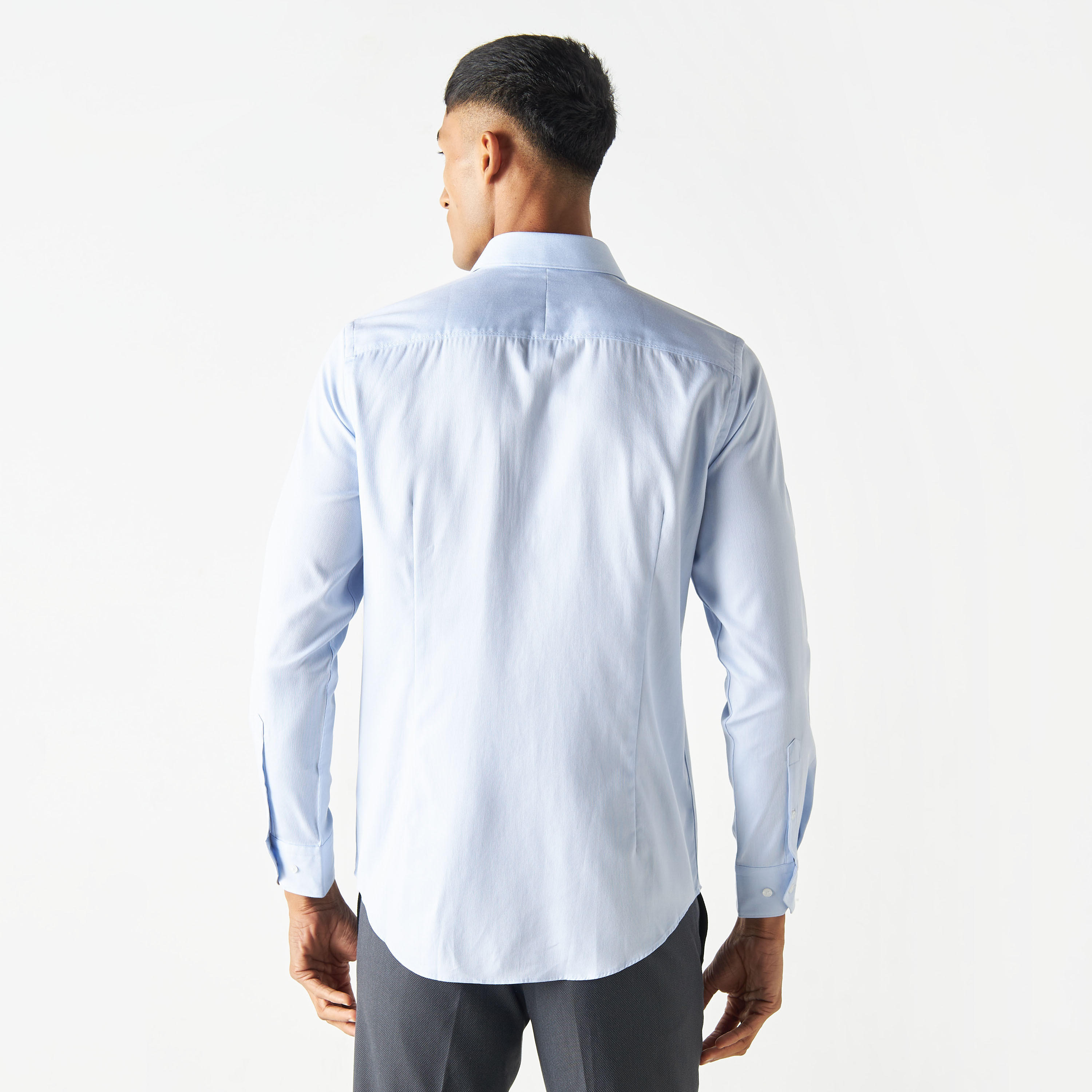 قميص رسمي بقصّة سليم بأكمام طويلة-men-clothing-shirts-image-3