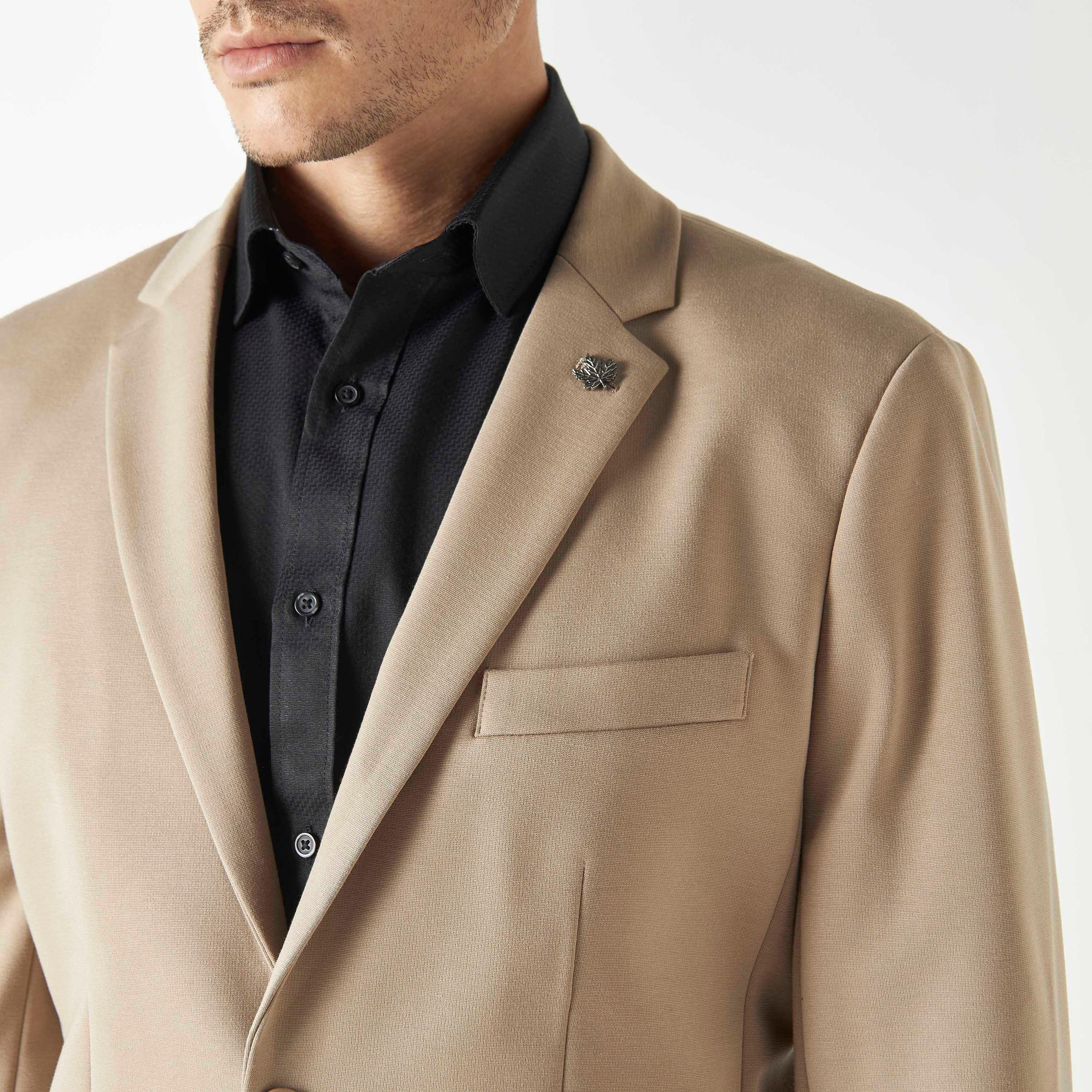 جاكيت بليزر بياقة مطوية وجيوب بطية-men-winterwear-jacketsandblazers-image-4