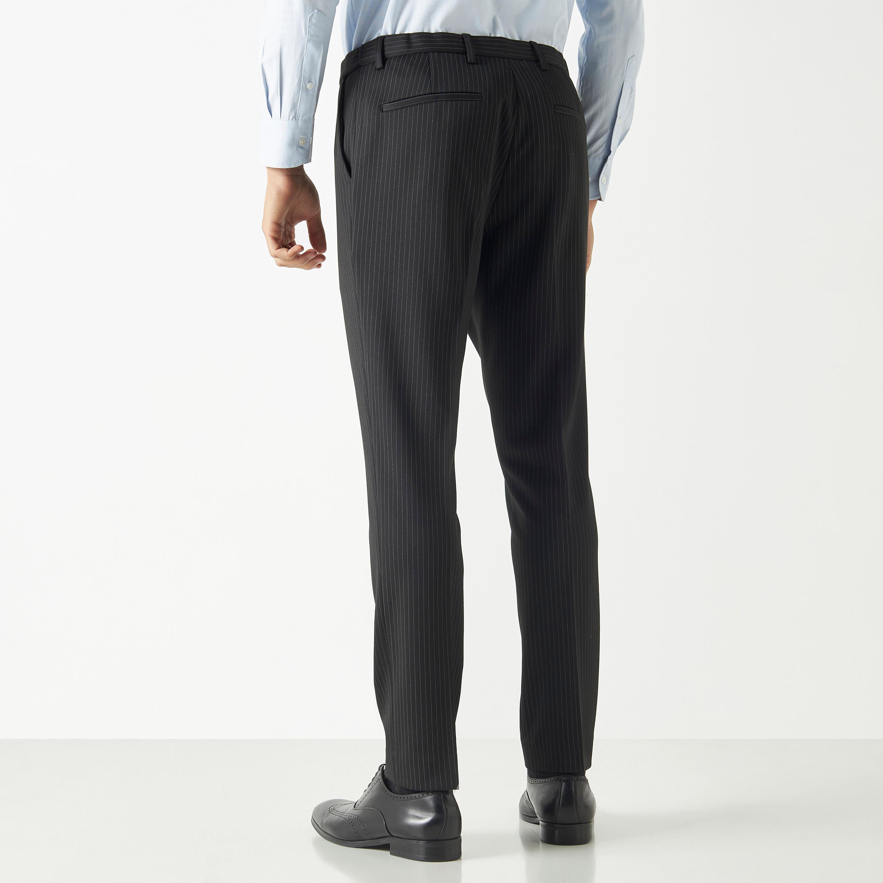 Slim Fit Stripes Pants with Pockets-men-clothing-bottoms-trousersandchinos-trousers-image-3