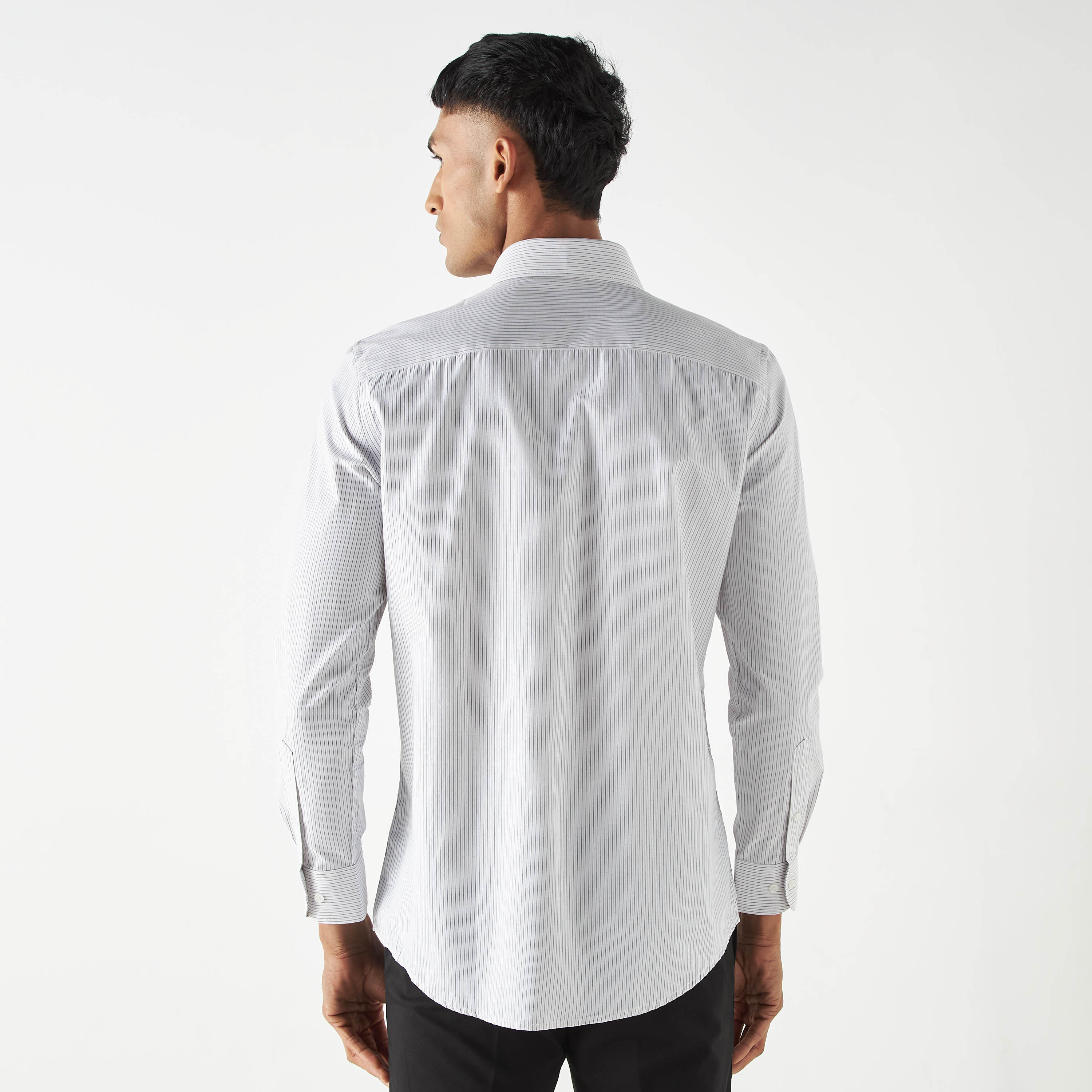 Easy Iron Striped Formal Shirt with Pocket and Long Sleeves-men-clothing-shirts-image-18