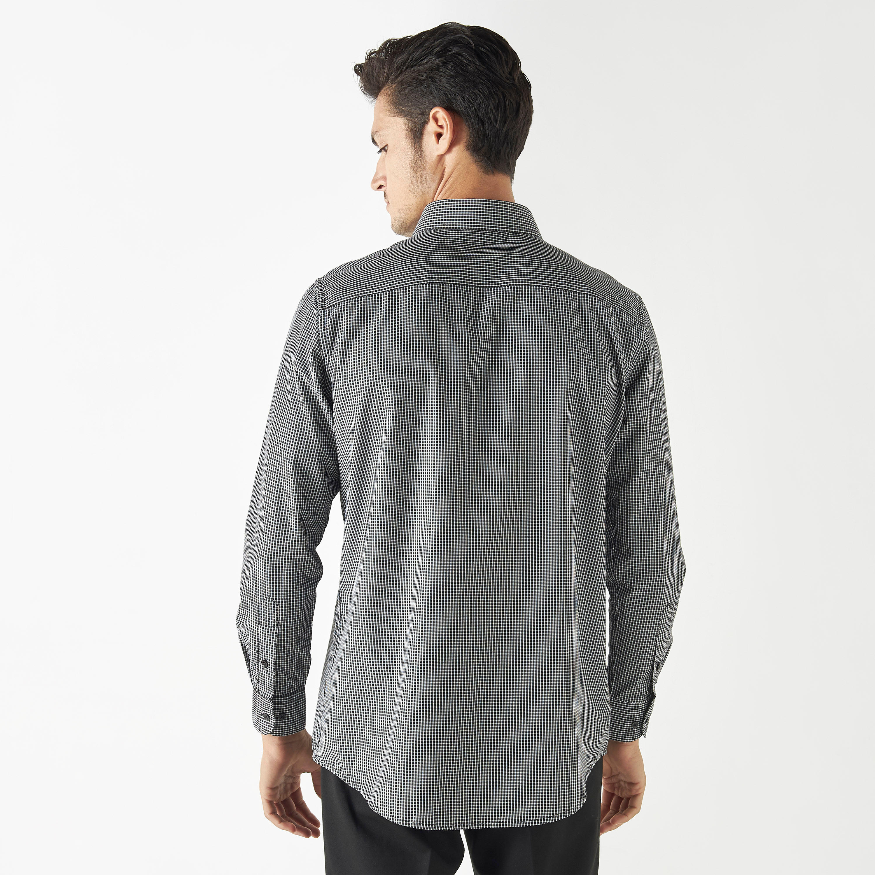 قميص كاروهات بأكمام طويلة وجيب-men-clothing-shirts-image-3