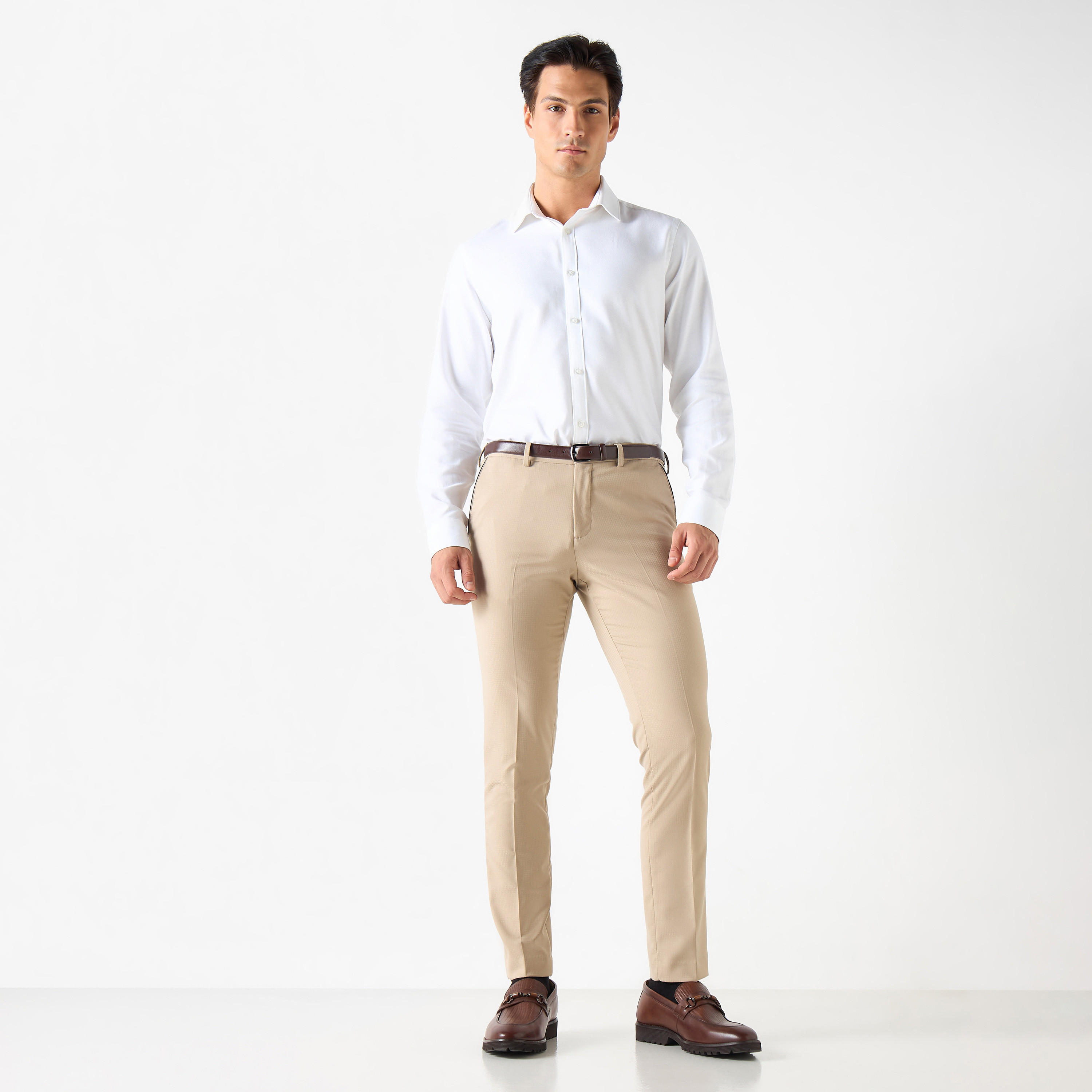 قميص بارز الملمس بأكمام طَويلة-men-clothing-shirts-image-7