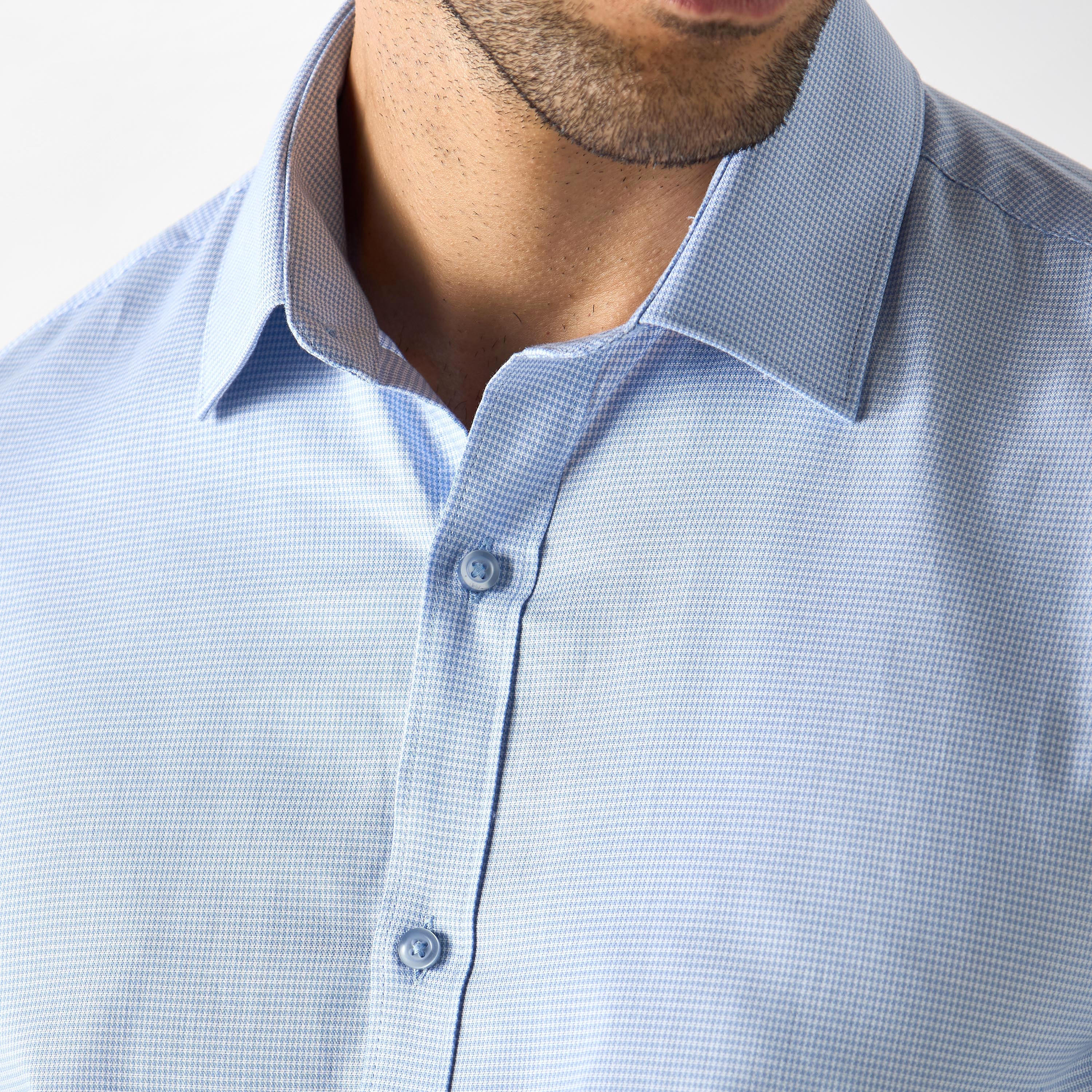 قميص بارز الملمس بأكمام طَويلة-men-clothing-shirts-image-4