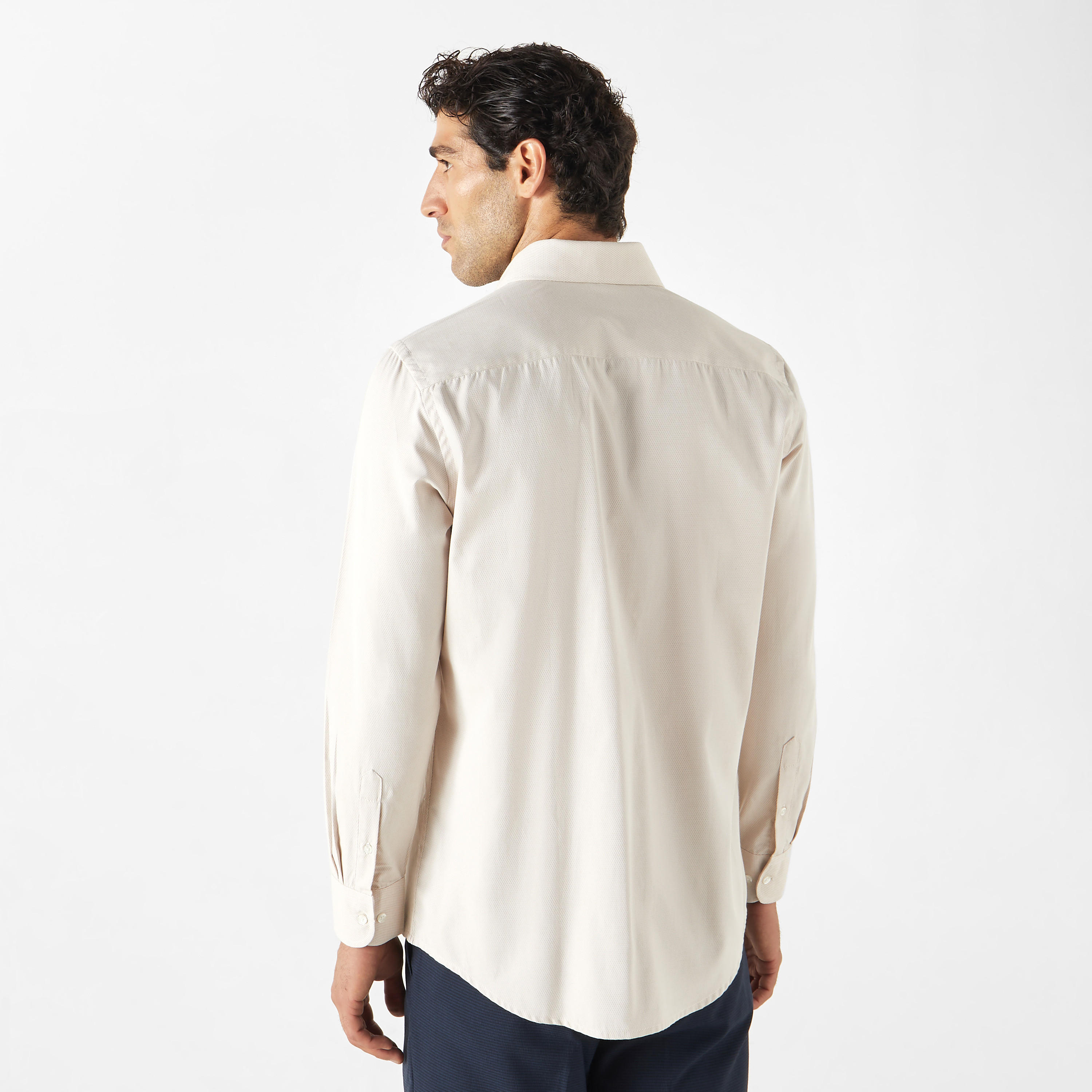 Solid Formal Shirt with Pocket and Long Sleeves-men-clothing-shirts-image-13