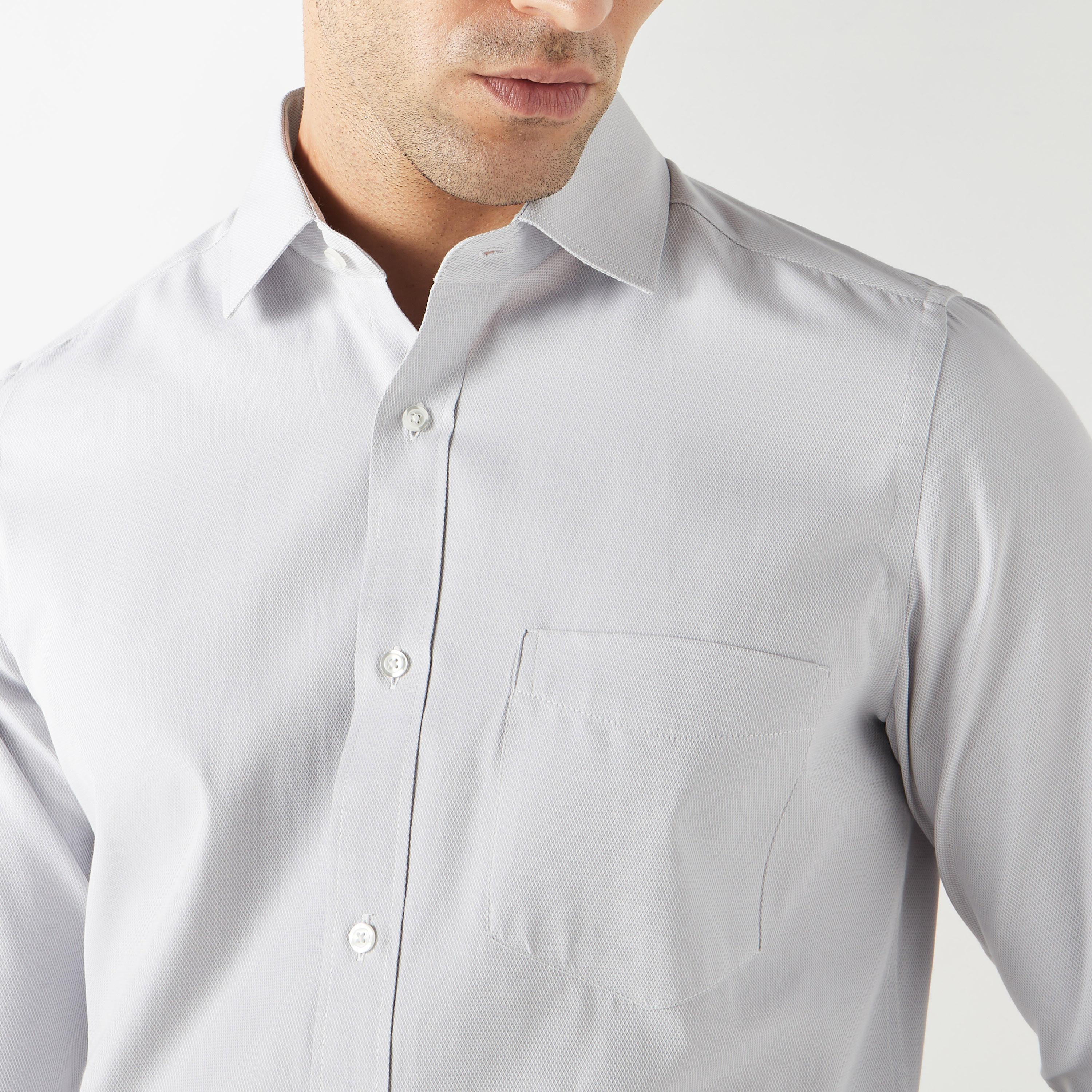 Solid Formal Shirt with Pocket and Long Sleeves-men-clothing-shirts-image-9