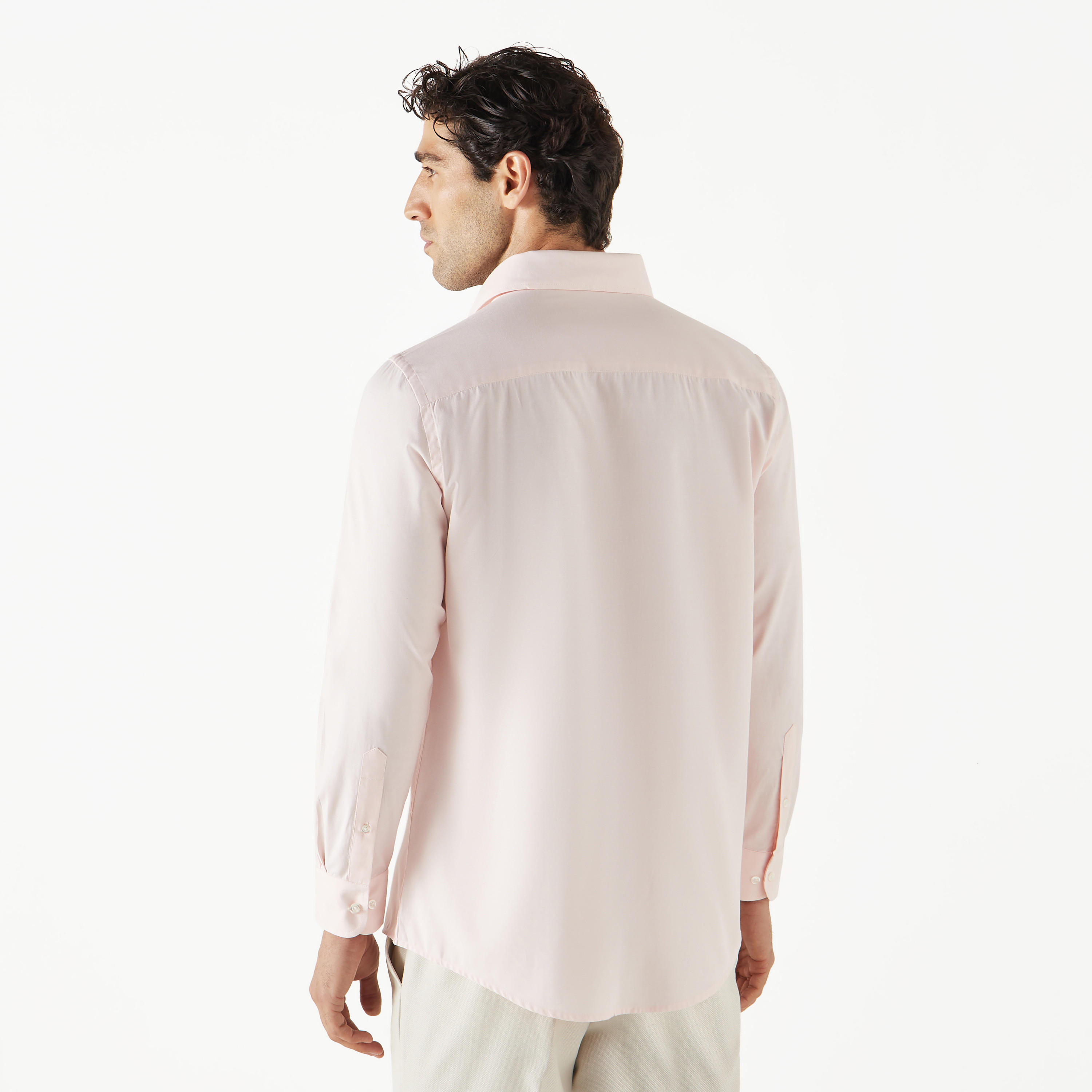 قميص بارز الملمس بقصّة عادية وأكمام طويلة وياقة عادية-men-clothing-shirts-image-8