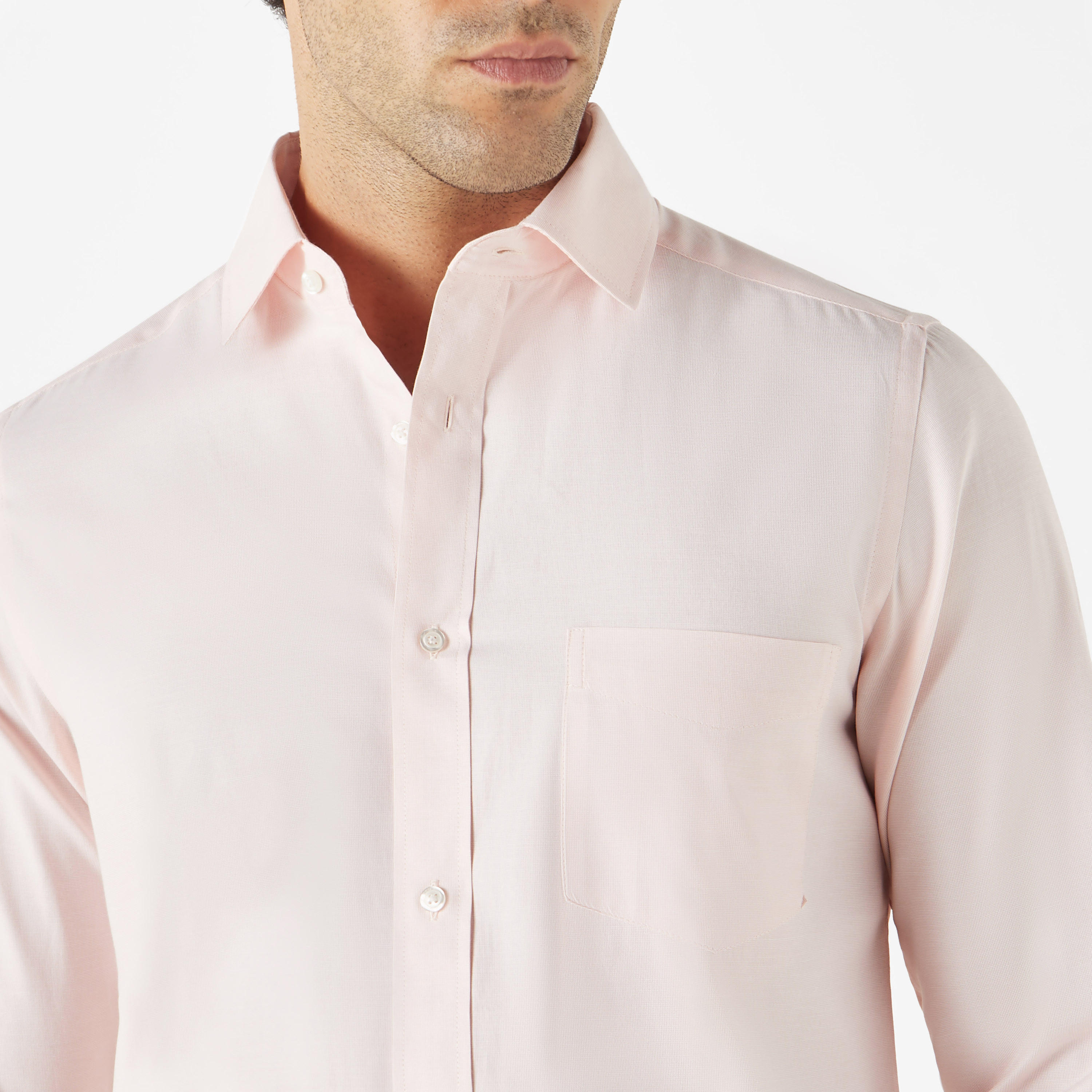 قميص بارز الملمس بقصّة عادية وأكمام طويلة وياقة عادية-men-clothing-shirts-image-9