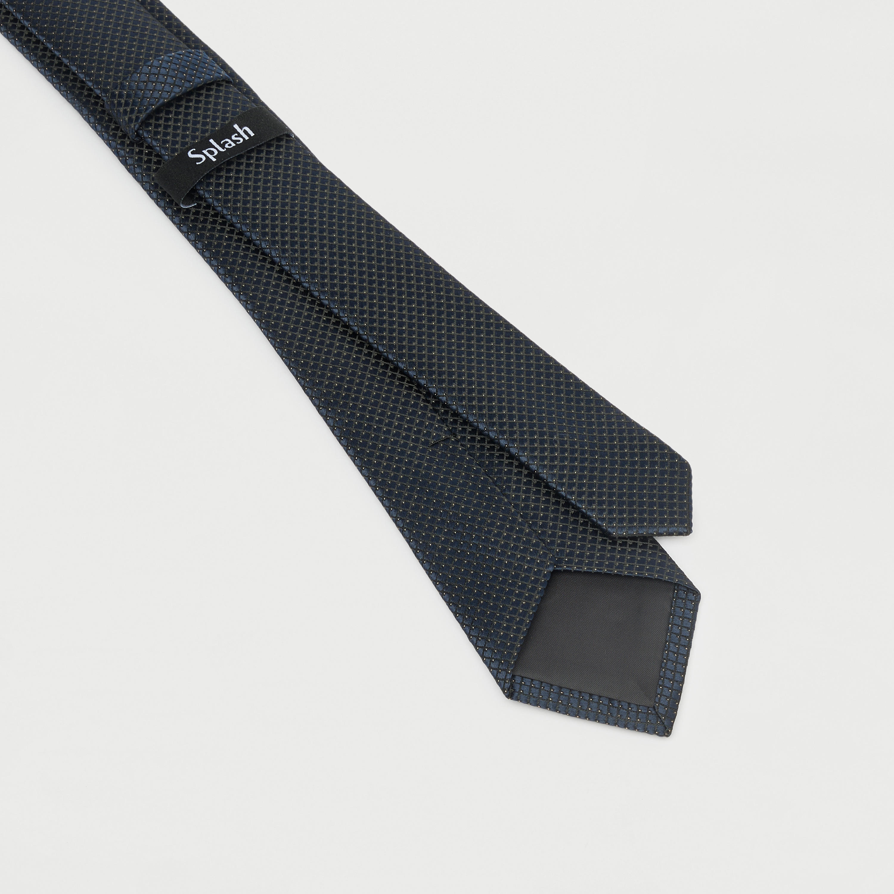 Textured Tie with Keeper Loop-men-tiesandcufflinks-pocketsquares-image-18