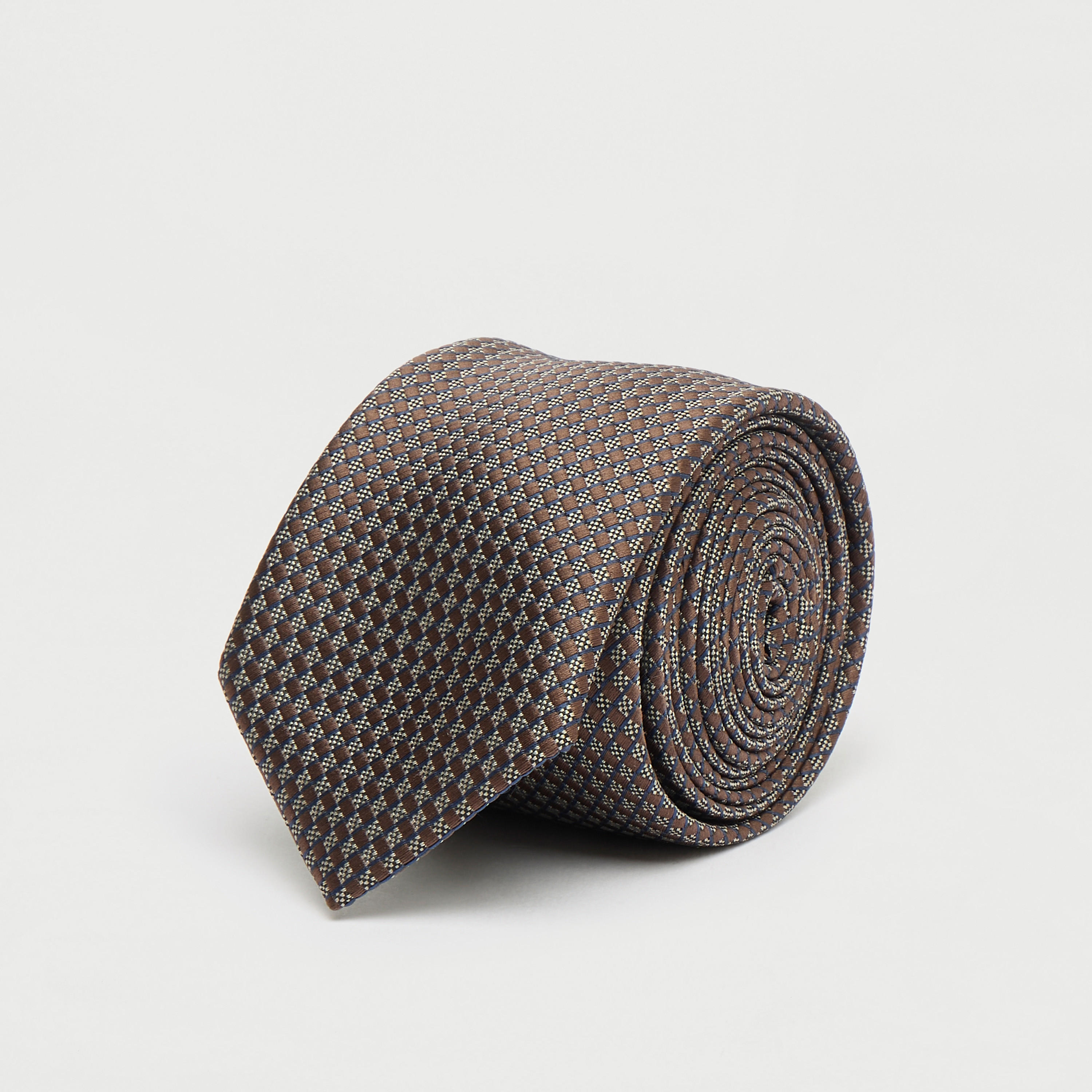 Textured Tie with Keeper Loop-men-tiesandcufflinks-pocketsquares-image-8