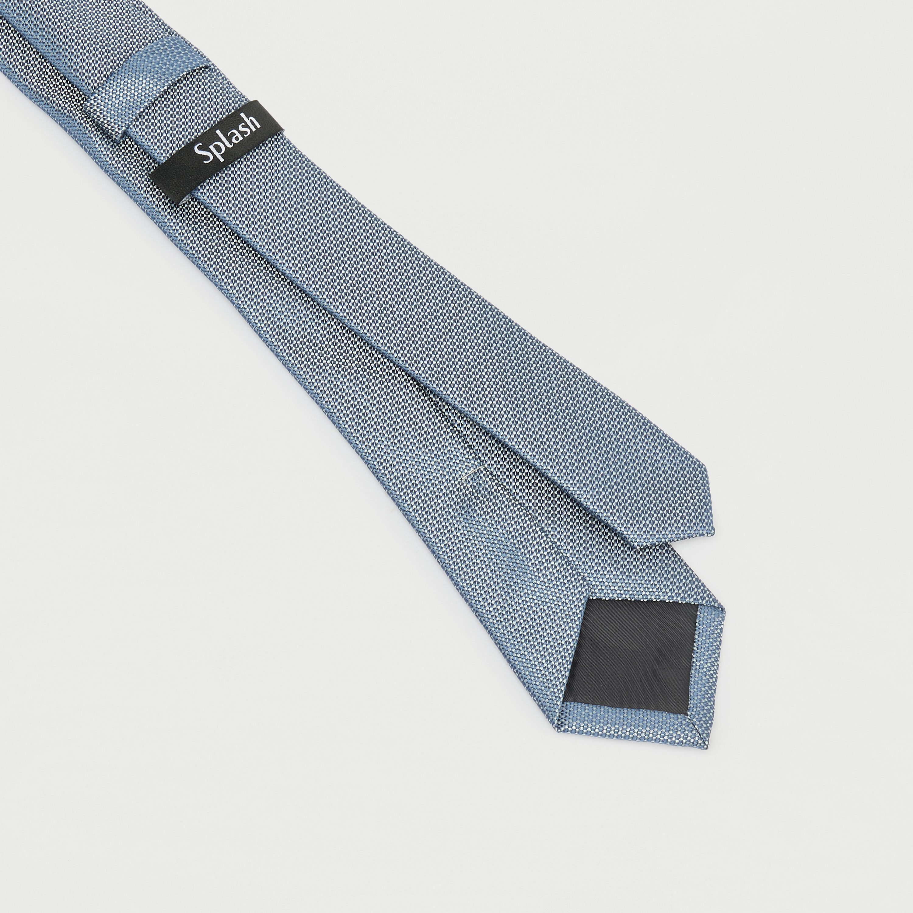 Textured Tie with Keeper Loop-men-tiesandcufflinks-pocketsquares-image-12