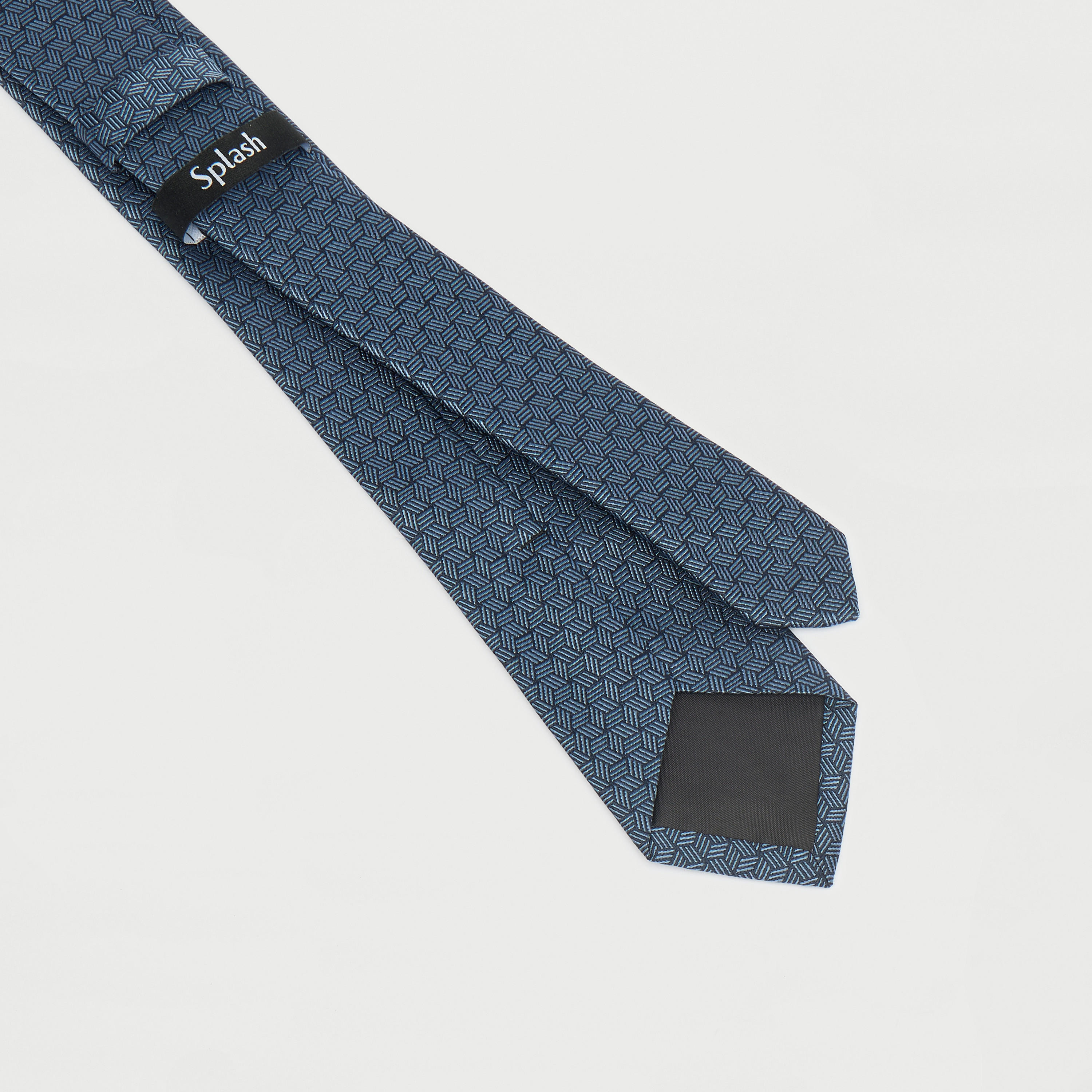 Textured Tie with Keeper Loop-men-tiesandcufflinks-pocketsquares-image-15