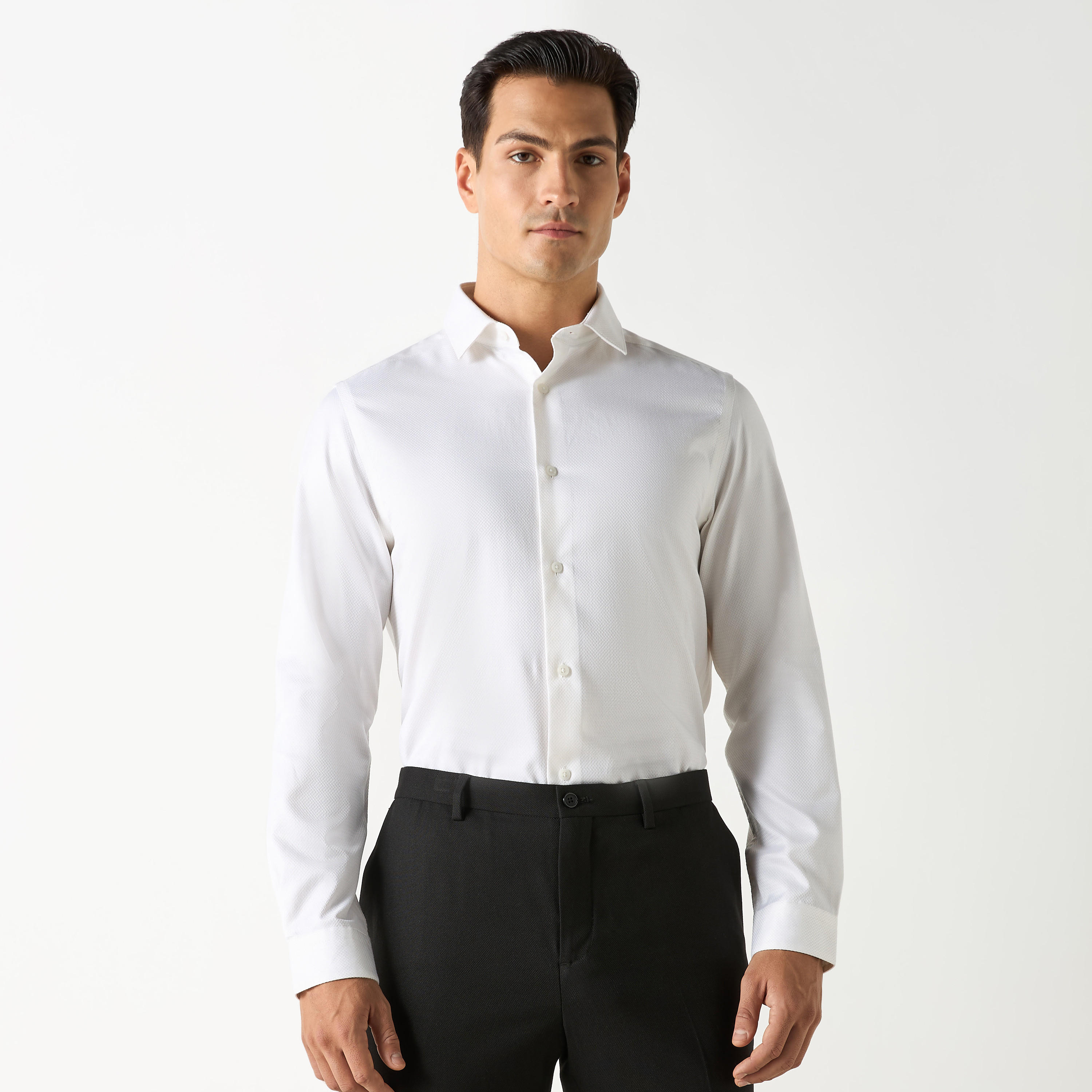 قميص رسمي بارز الملمس بأكمام طويلة-men-clothing-shirts-image-11