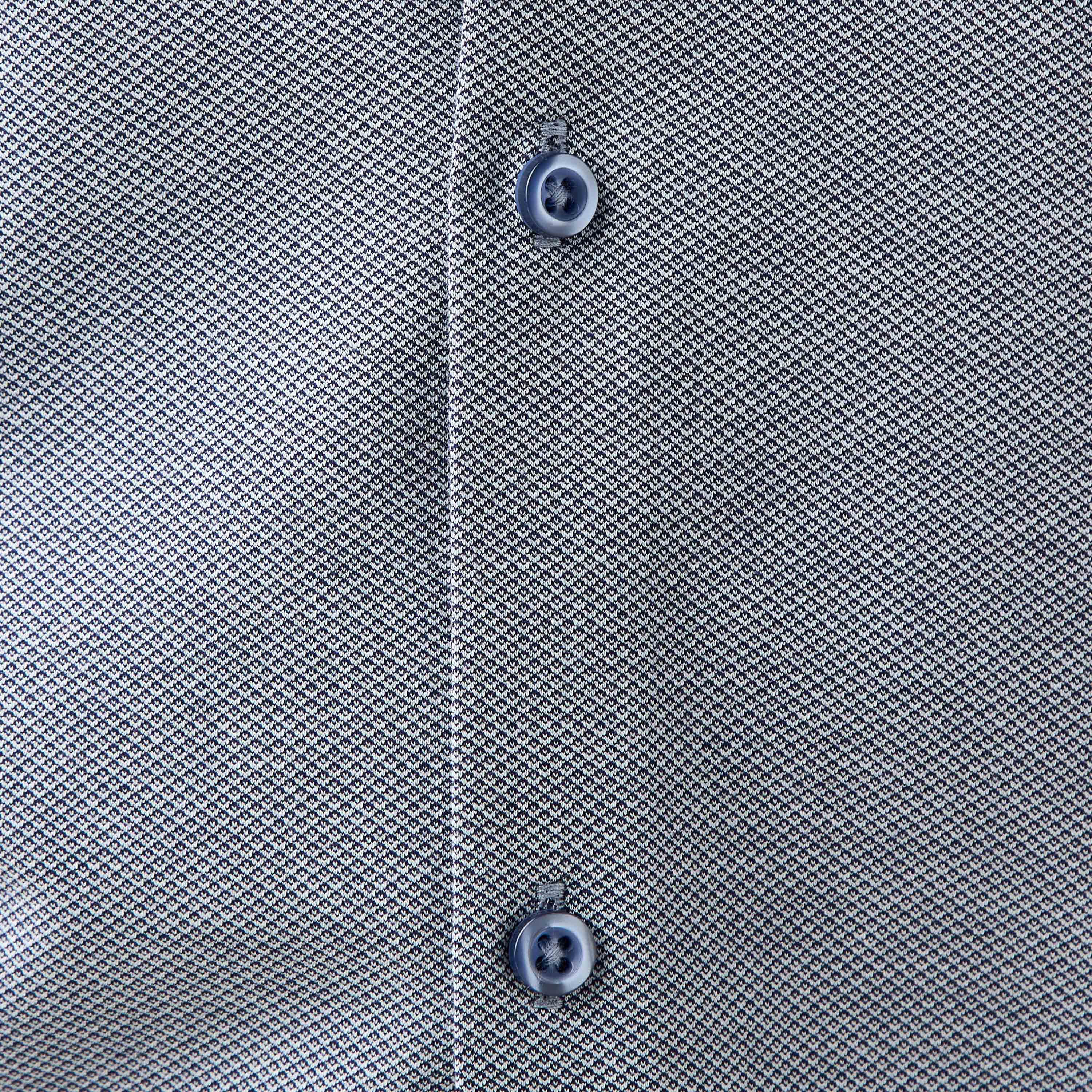 Slim Fit Textured Shirt with Collar and Long Sleeves-men-clothing-shirts-image-6